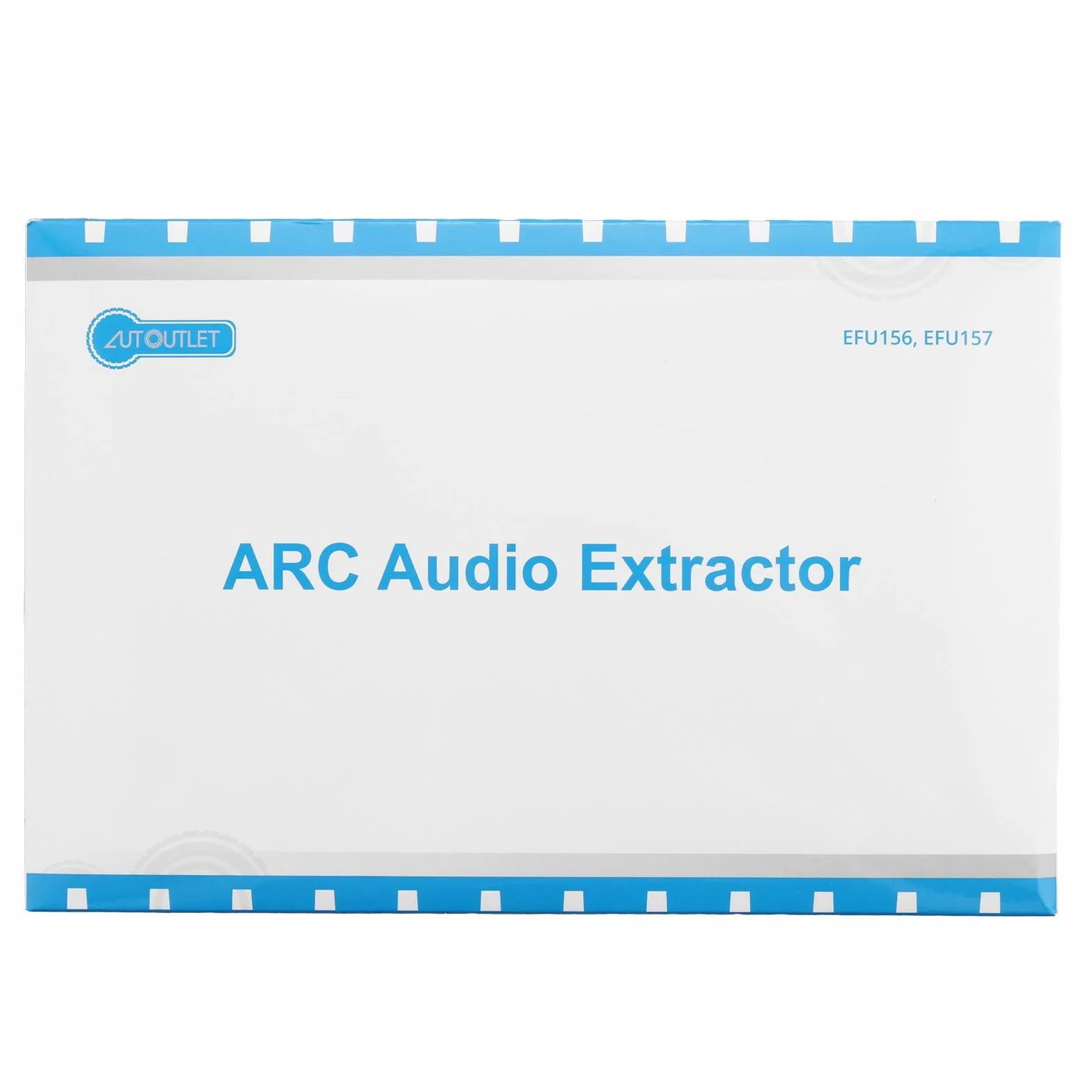 AUTOUTLET Ekstraktor audio HDMI ARC, 192 kHz HDMI Audio Splitter 3,5 mm stereo wyjście audio, adapter ARC z kablem 1M 3,5 mm do RCA, do wzmacniacza, soundbara, systemu kina domowego itp