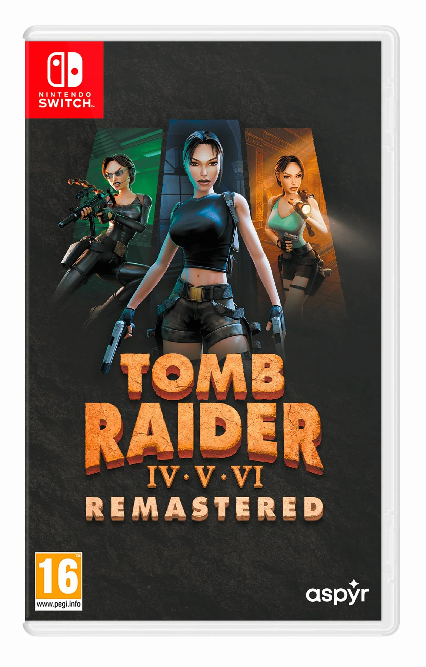 Tomb Raider IV-VI Remastered Starring Lara Croft Switch