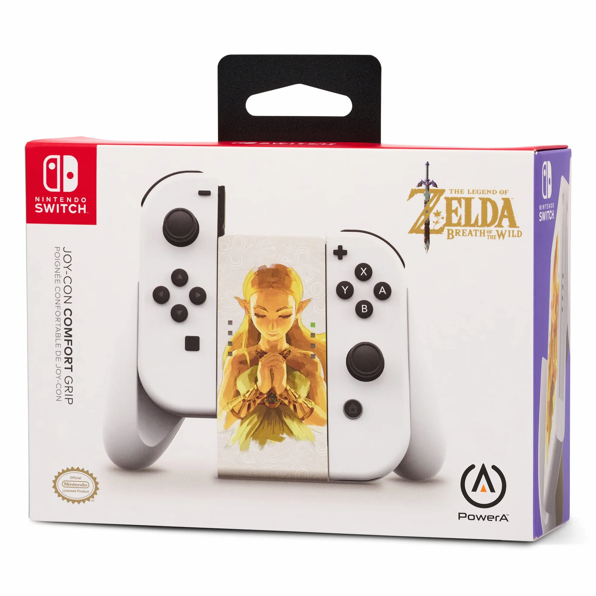 Wygodny uchwyt Joy-Con PowerA do konsoli Nintendo Switch - Princess Zelda