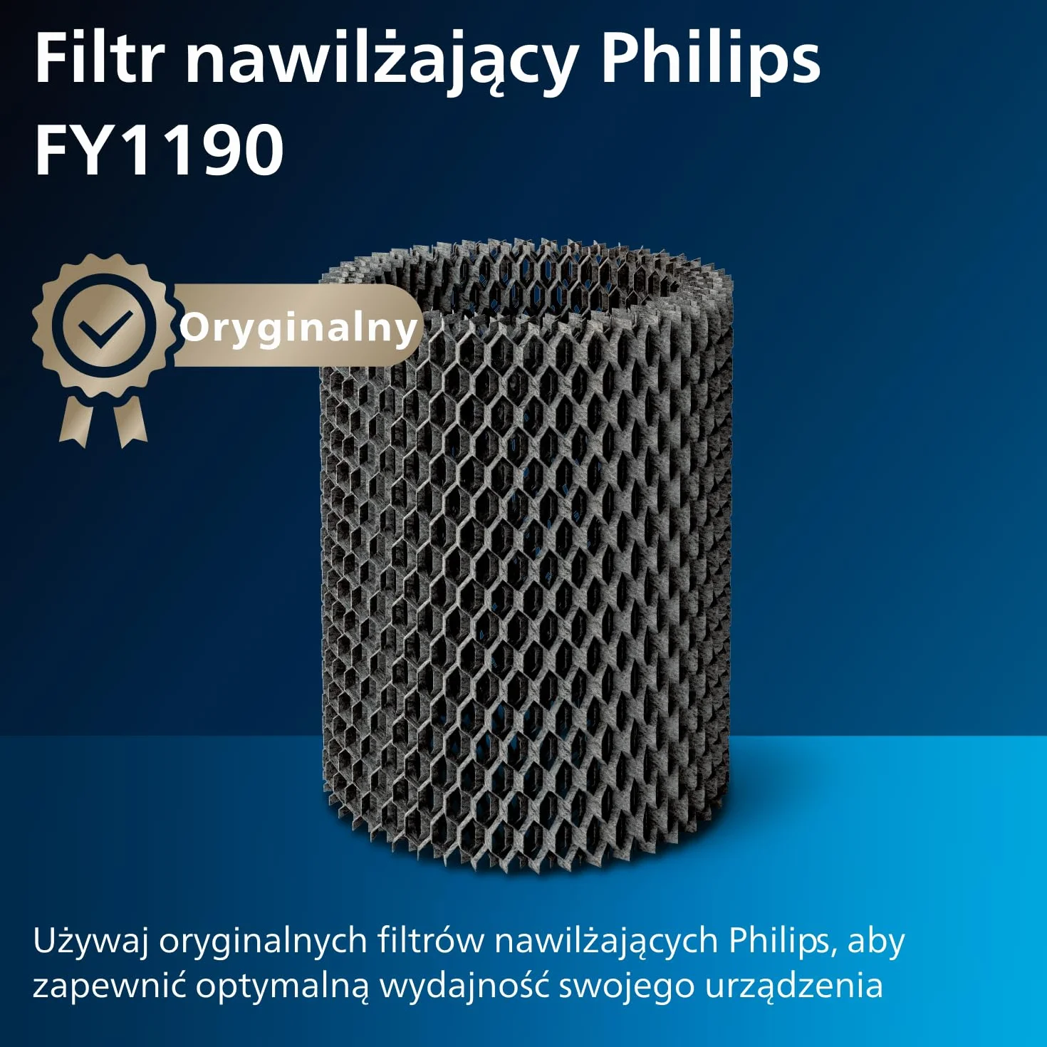 Philips Nawilżacz Ewaporacyjny Serii 2000 2L 190ml/h 31m² 32dB Biały HU2510/10