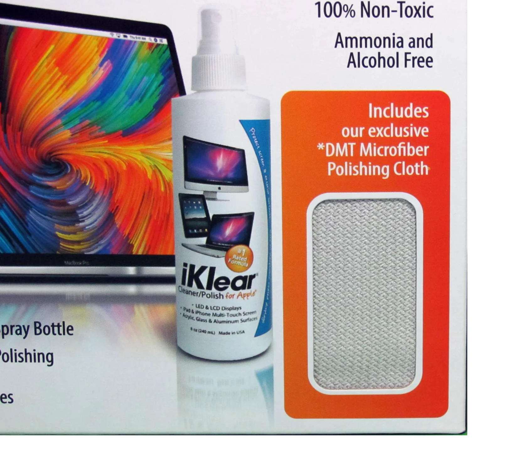 Apple Polish Kit do urządzeń Apple, telewizorów HD, plazmowych i ekranów LCD NIEBIESKI