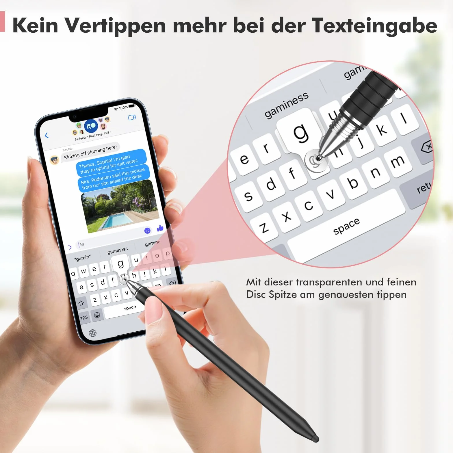 MEKO 3-częściowy zestaw 3 szt. rysik do ekranu dotykowego 3 w 1, gumowy rysik do wszystkich tabletów/telefonów komórkowych, takich jak iPhone iPad Pro/Mini/iWatch/Samsung Huawei Xiaomi Surface