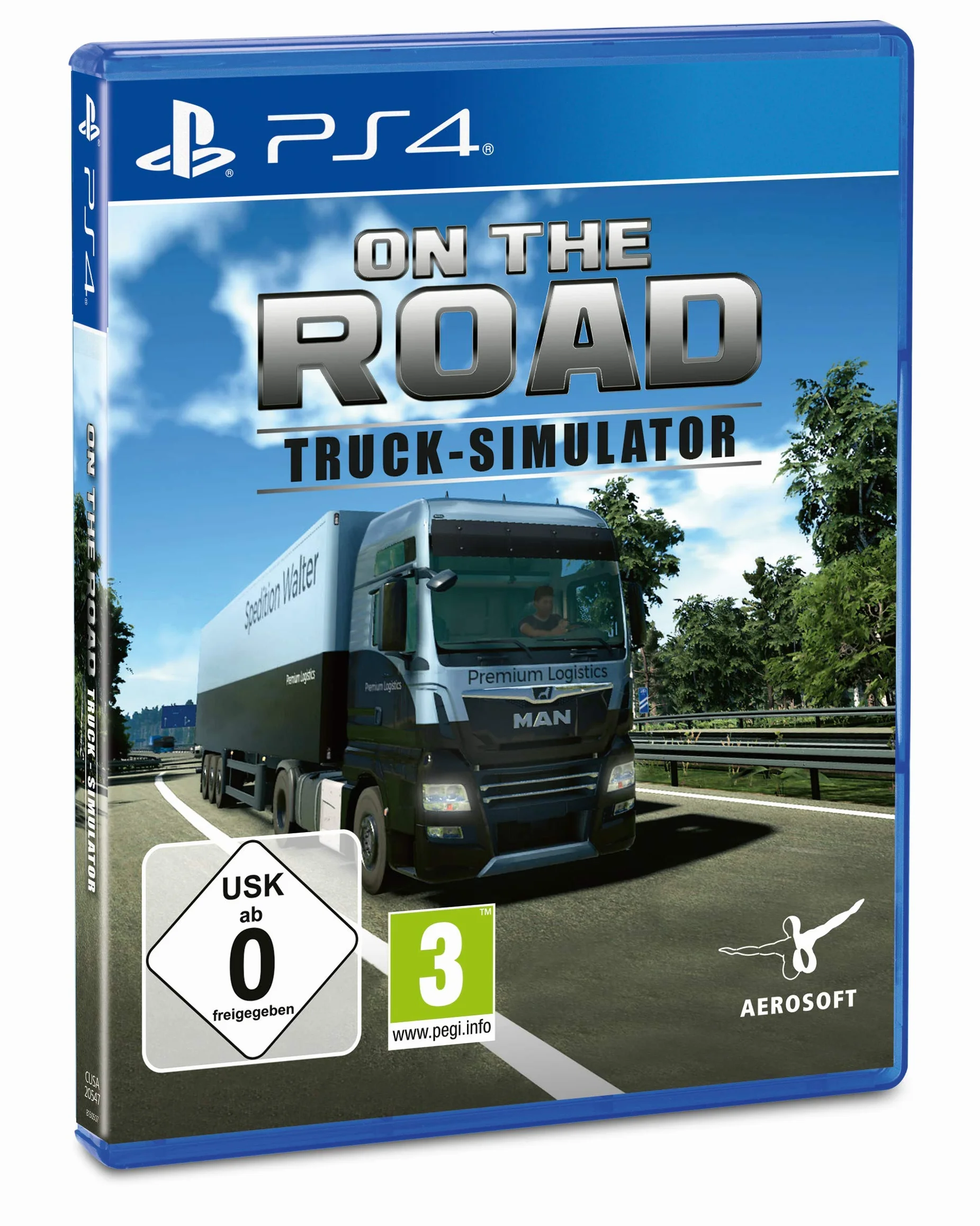 Truck Simulator - On the Road Truck (PlayStation PS4): LKW - Simulator