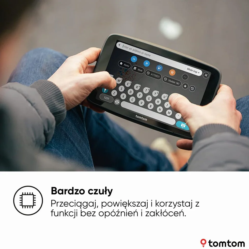 TomTom GO Expert Plus Nawigacja satelitarna dla ciężarówek (7-calowy ekran HD, trasy i UM-y dla dużych pojazdów, TomTom Traffic, mapy świata, wskazówki wizualne, USB-C)