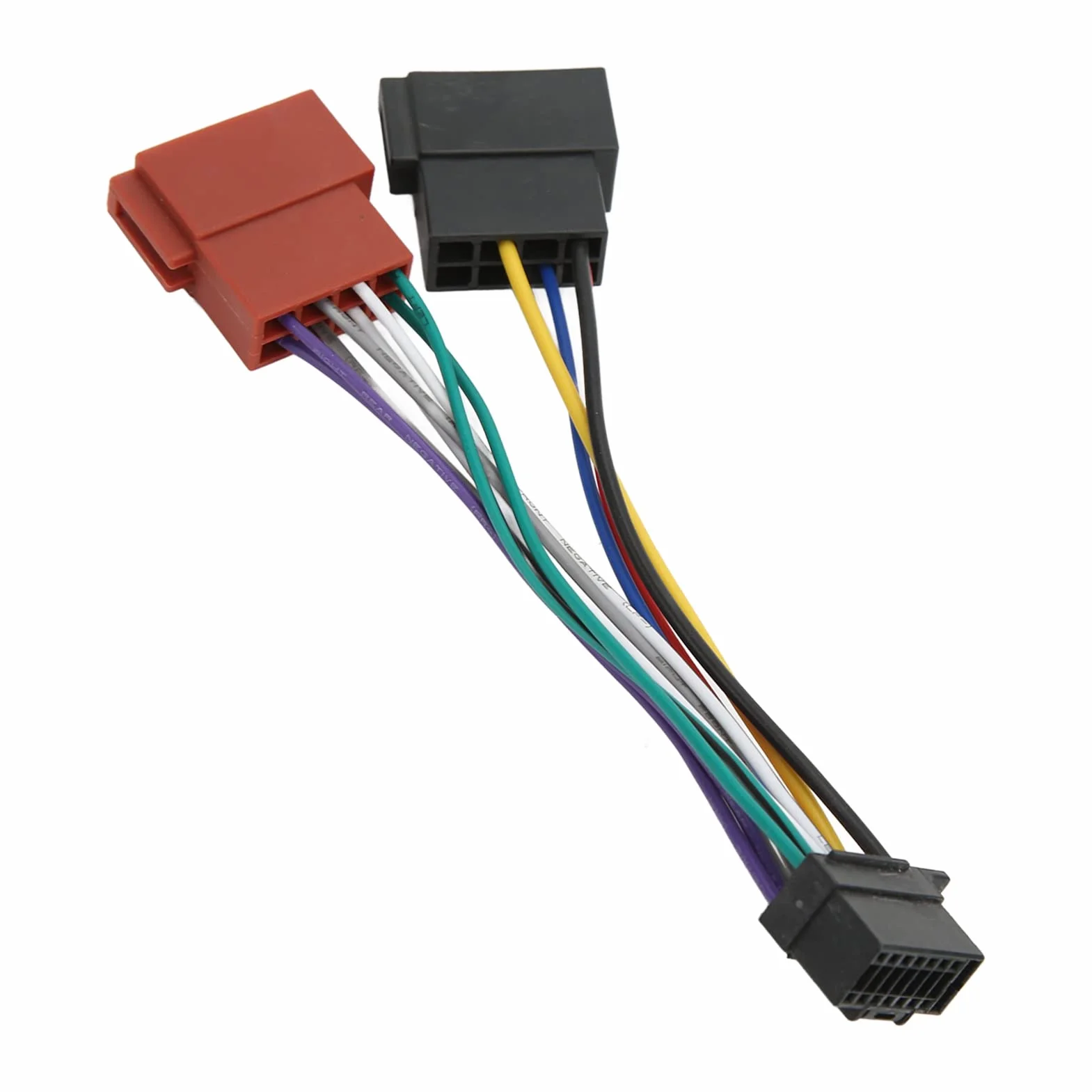 Radioodtwarzacz Stereofoniczny Adapter Wiązki Złącze Wiązki Radiowej ISO Wymiana Złącza Wiązki Przewodów ISO dla Sony JVC Nowość