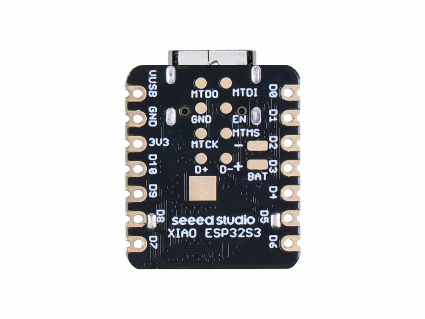 Seeed Studio XIAO ESP32 S3 Sense - 2,4 GHz Wi-Fi, BLE 5.0, czujnik aparatu OV2640, mikrofon cyfrowy, 8 MB PSRAM, 8 MB Flash, obsługa ładowania baterii, bogaty interfejs, IoT, wbudowany ML..