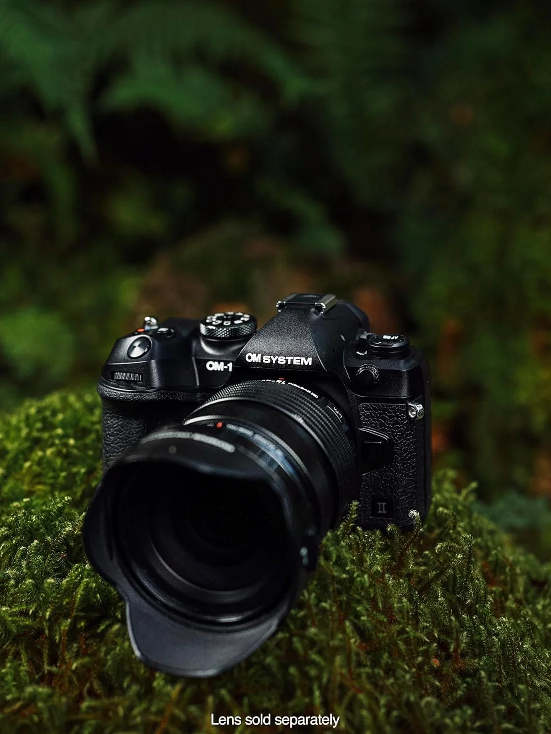 OM SYSTEM OM-1 Mark II Aparat Fotograficzny Bezlusterkowy 20 MP – Szybki Autofokus, Stabilizacja Obrazu, ISO 102400, Czarny, Zaawansowany Sensor Live MOS