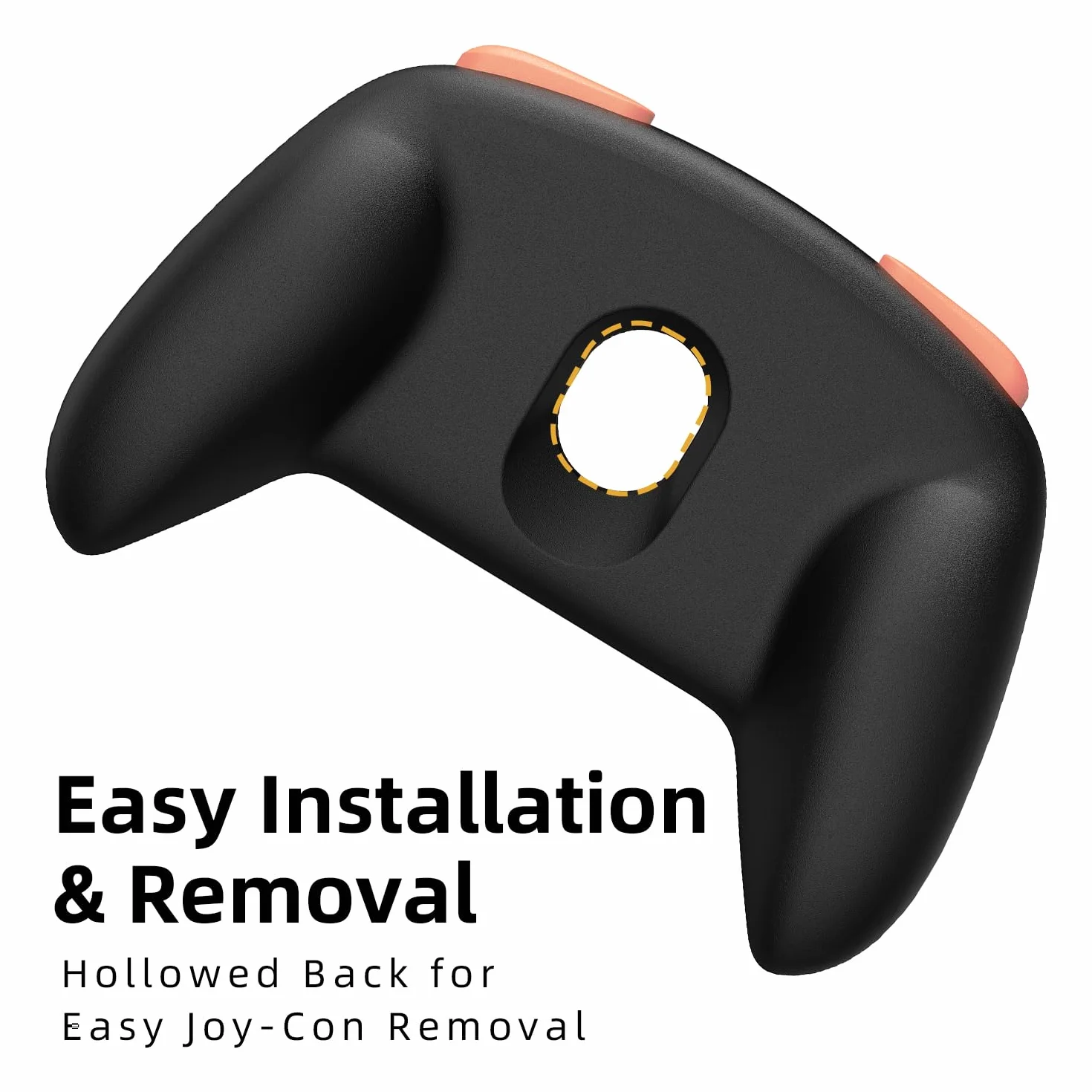 SAVAGE RAVEN od Skull & Co. MiniGrip uchwyt do ręki dla Nintendo Switch 2 kontrolerów Joy-Con, uchwyt do uchwytu w kolorze neonowo niebiesko-czerwonym, 1 para, kompatybilny z Switch 2 Jon Con