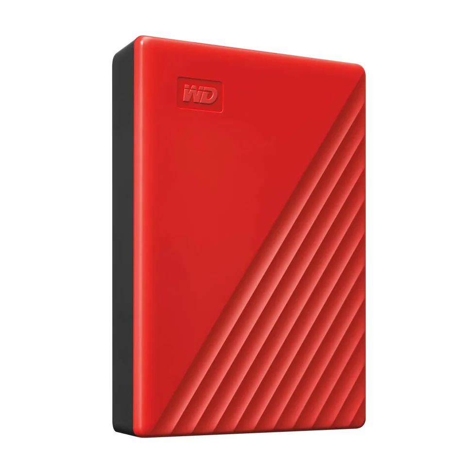 WD 4 TB My Passport Portable HDD USB 3.0 with software for device management, backup and password protection - Red - Works with PC, Xbox and PS4