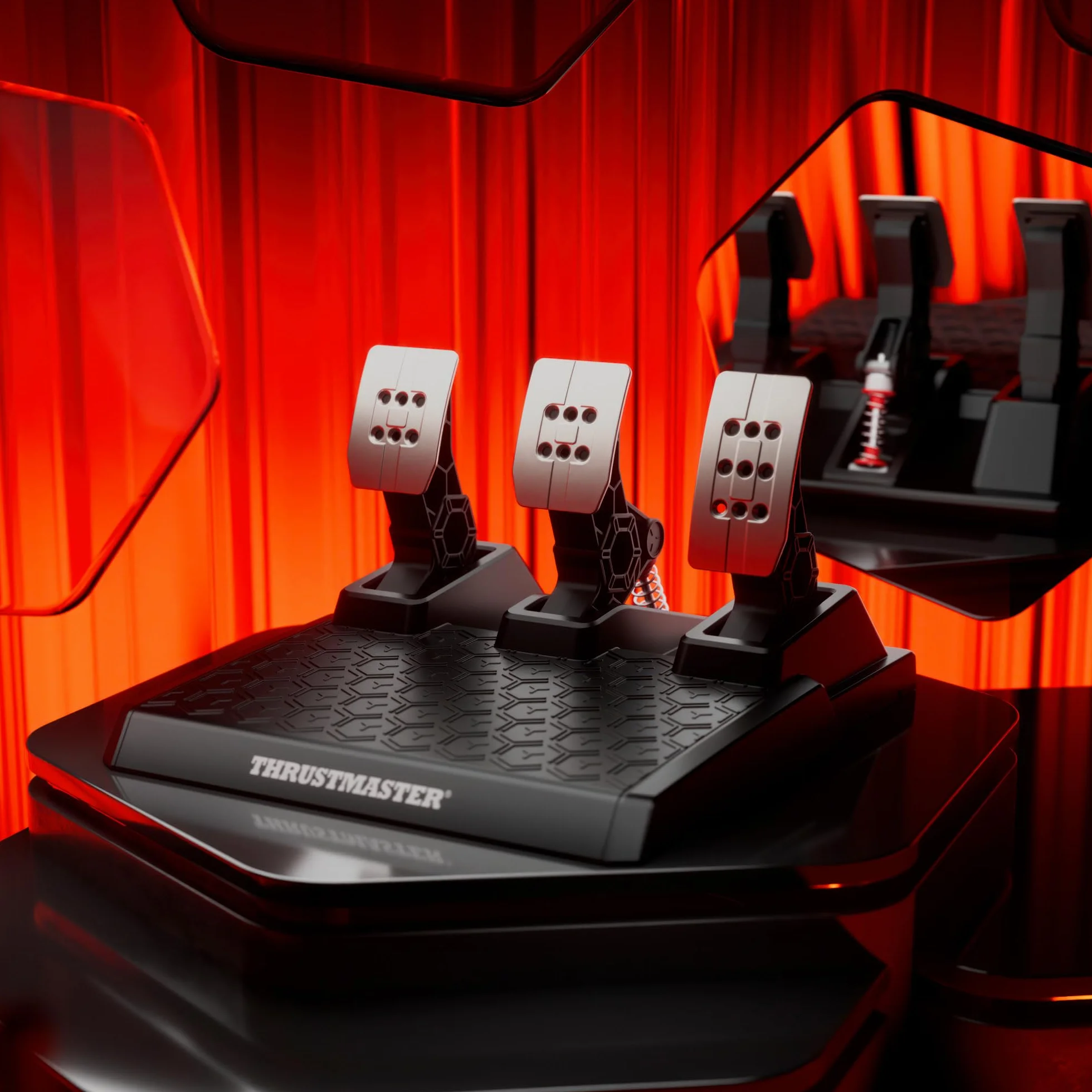 Thrustmaster T248R, Kierownica Wyścigowa z Siłowym Sprzężeniem Zwrotnym 3.1 Nm i Zestaw Pedałów, Dla PS5, PS4 i PC