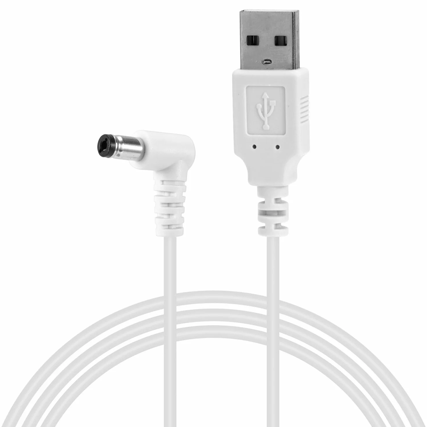 Przewód Zasilajacy do Projektora Kosmicznego dla Astronautów, 1m Kabel Ladujacy USB do DC do Projektora Kompatybilny z Mooyran Night Light Projector Przenosny Przewód Ladujacy Zamiennik