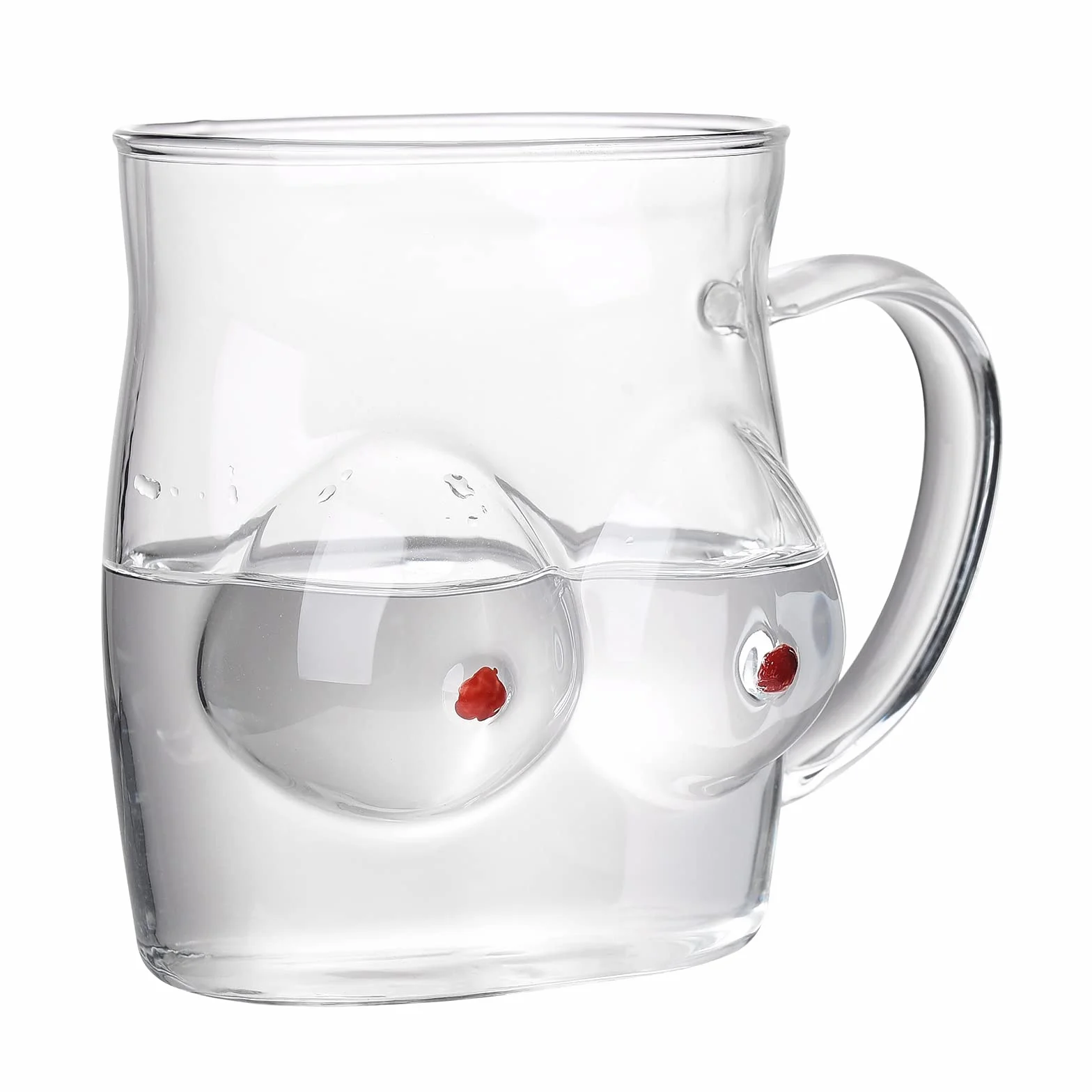 Szklany Kubek do Kawy 480 Ml Szkło Borokrzemowe Izolowana Filiżanka
