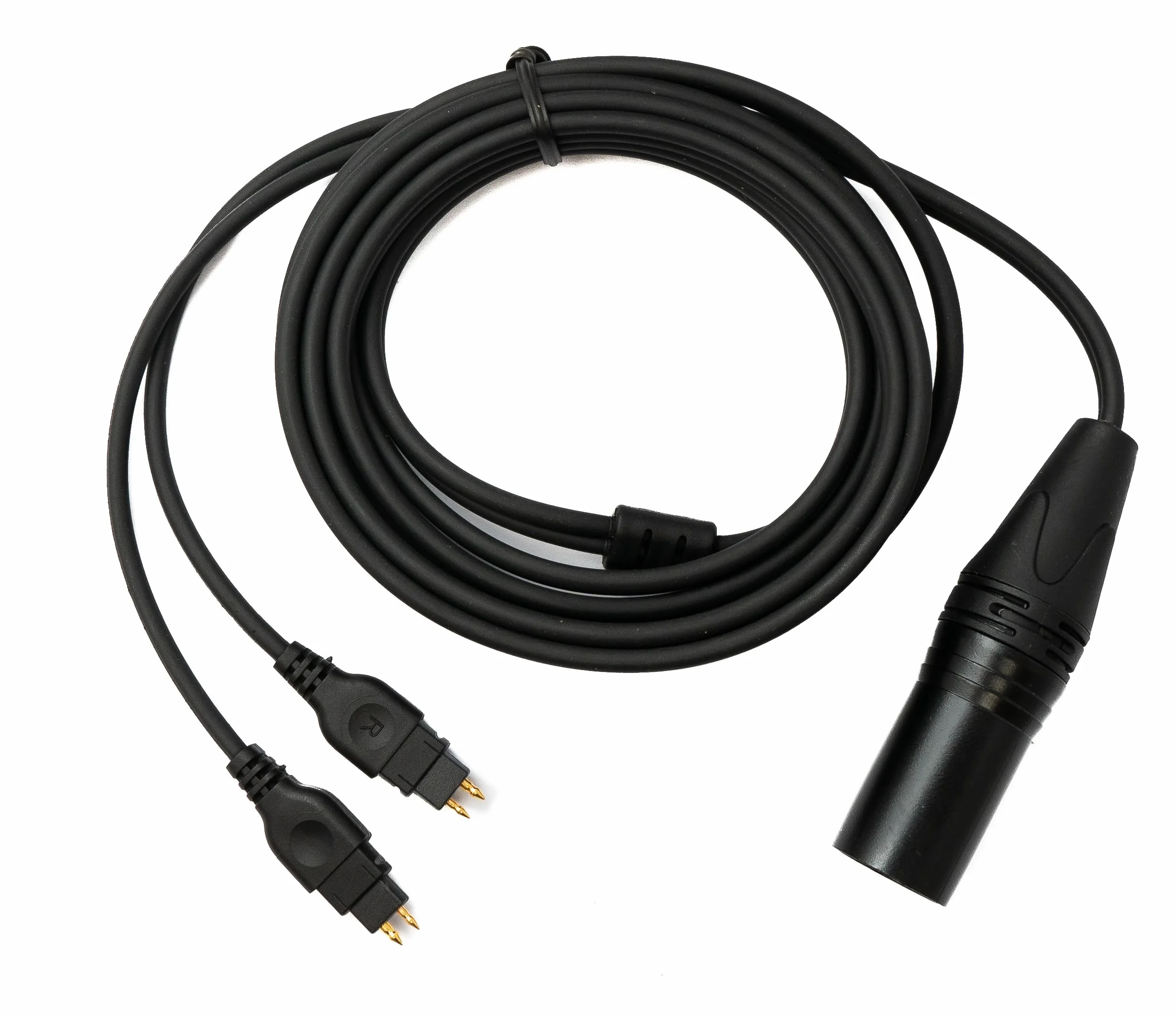 System-S Kabel zamienny 2 m XLR 4-biegunowy wtyk do Sennheiser HD 660 650 600 580 adapter do słuchawek