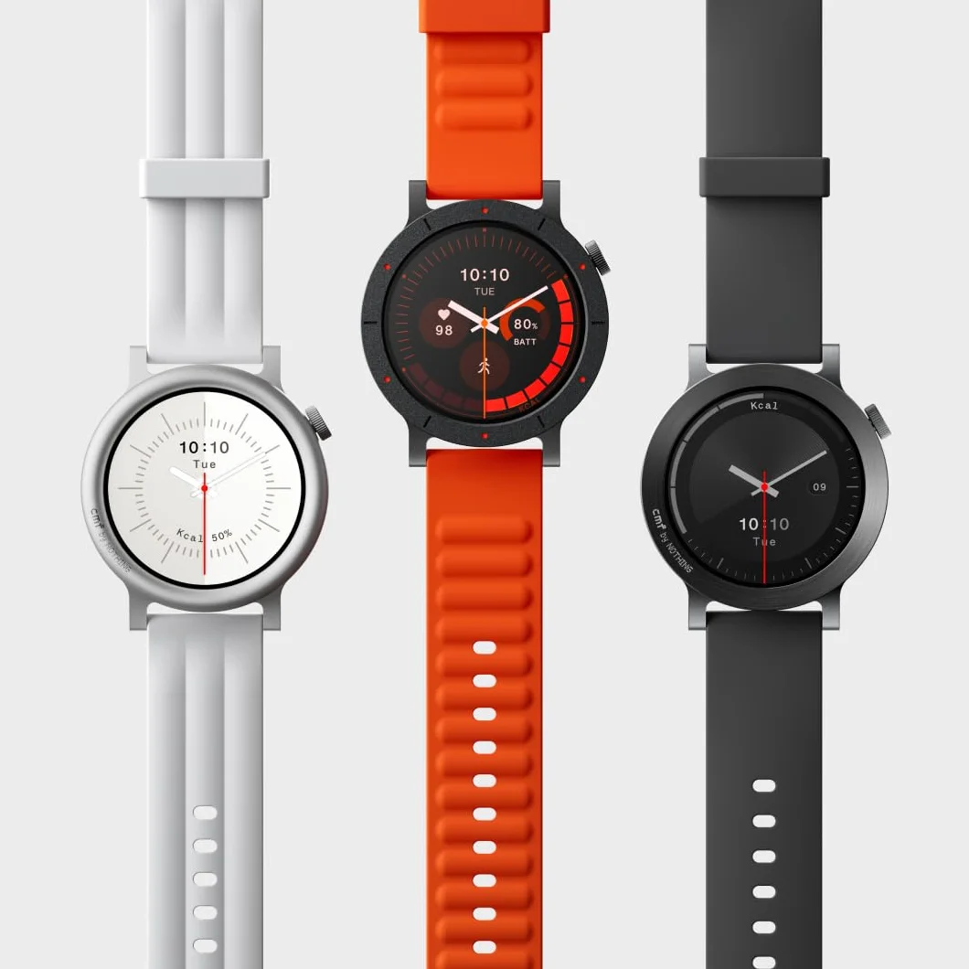 CMF by Nothing Smartwatch Watch 3 Pro z wyświetlaczem AMOLED 1,43 cala, dwuzakresowy GPS, połączenia Bluetooth z redukcją szumów AI, zaawansowane monitorowanie tętna i snu - pomarańczowy