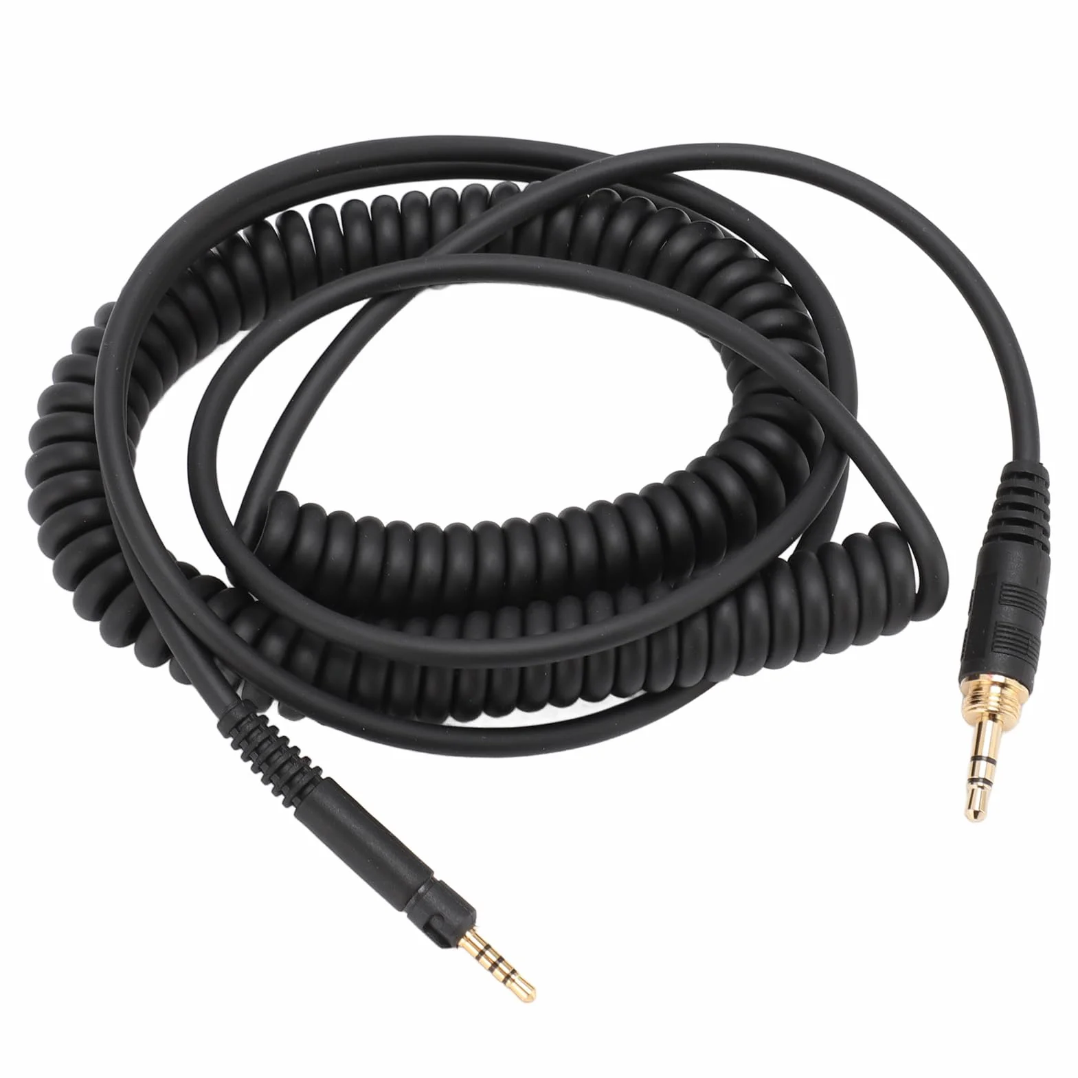 Zwinięty Kabel Audio do Słuchawek HD598 HD598Cs, 2,5 Mm do 3,5 Mm 6,35 Mm z wtyczką męską Kabel Aux do Słuchawek HD599 HD569 HD579 HD558 HD518, od 4 Stóp do