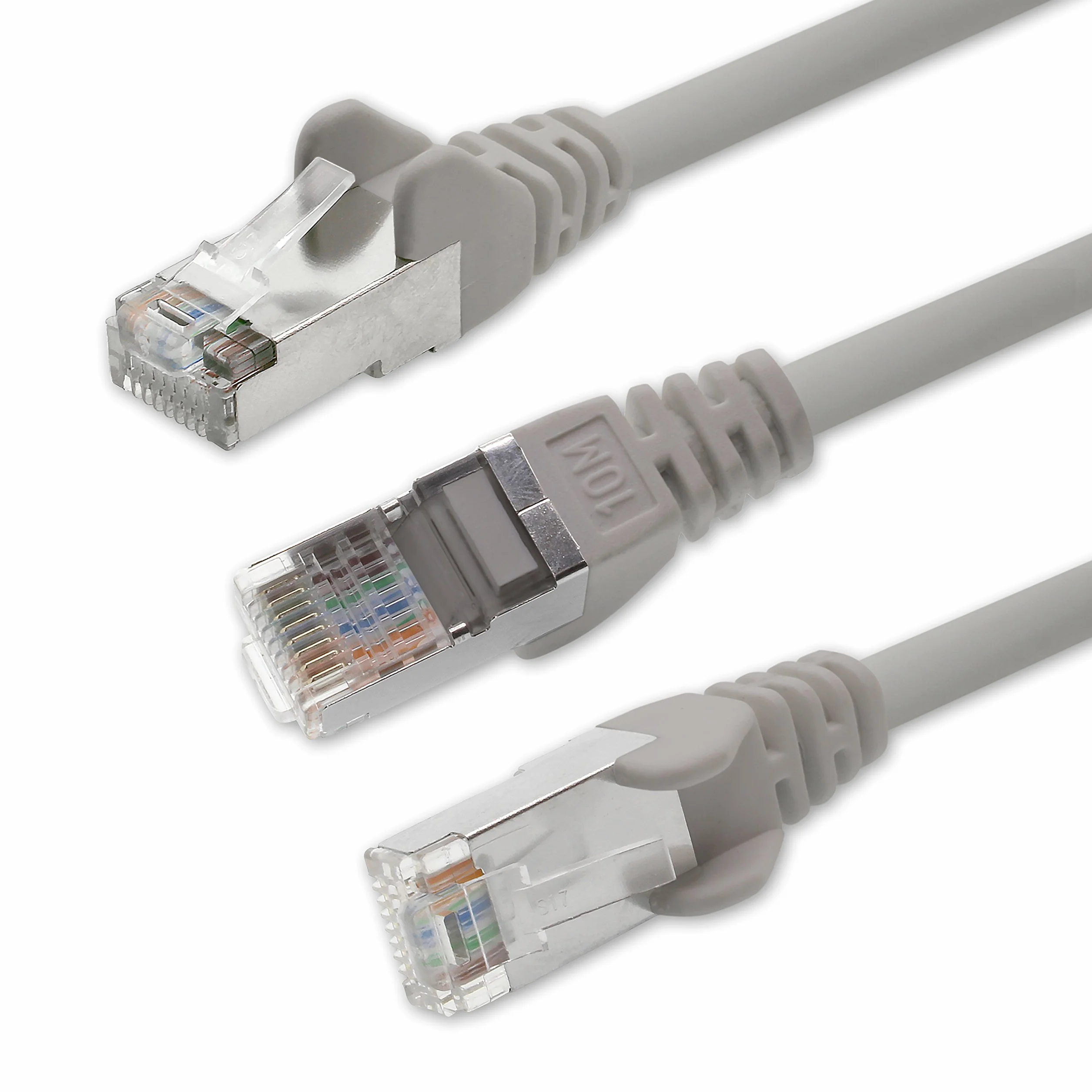 1aTTack CAT5 SFTP Ethernet LAN kabel sieciowy 2 x RJ45 15 m - szary