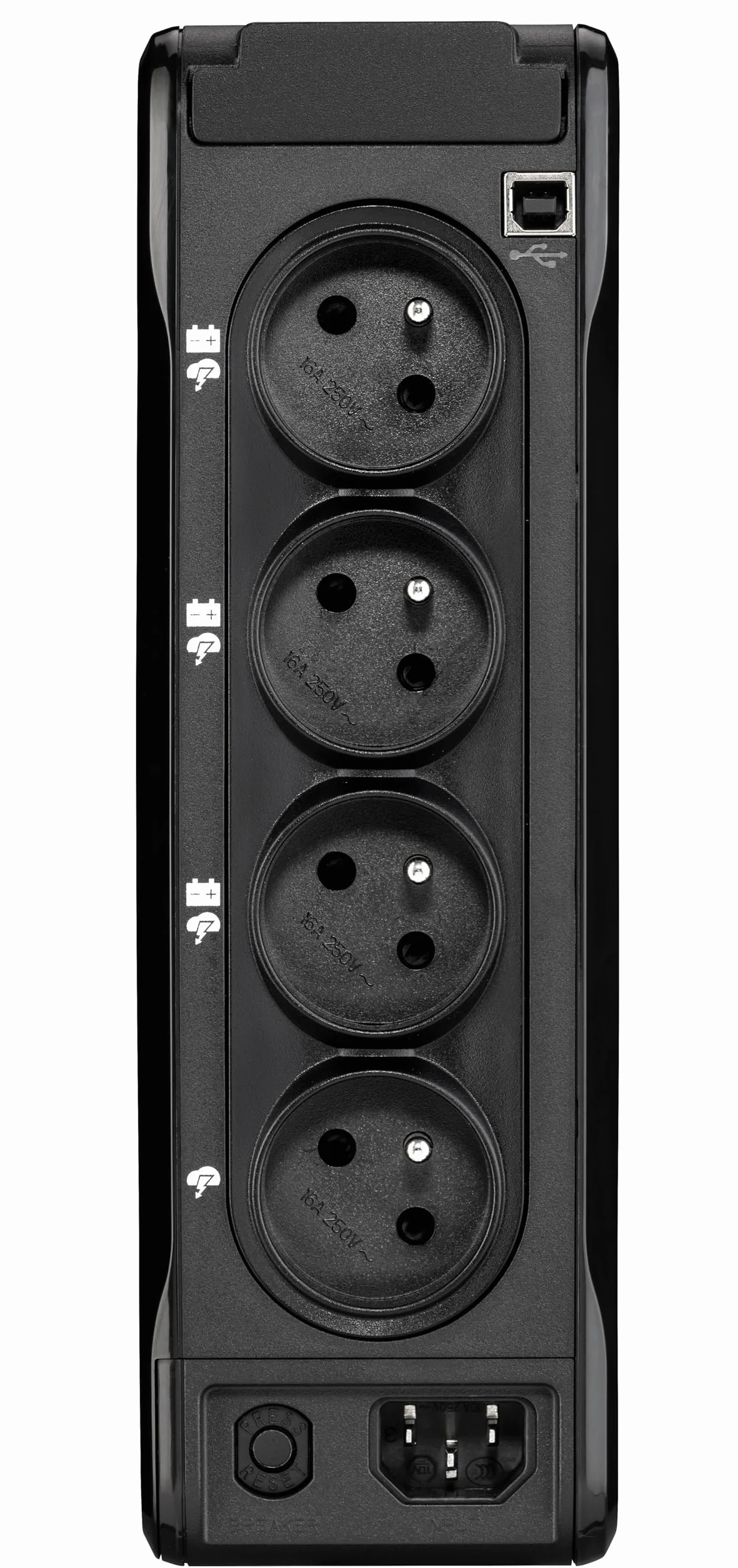 Eaton UPS 3P Ellipse (3P700UF) - zasilacz bezprzerwowy Off-Line - 700 VA/420 W - 4 gniazda FR (3 baterie + tylko przepięcie i 1 przepięcie) - 2 porty ładowania (USB-A i USB-C) - interfejs USB - cichy