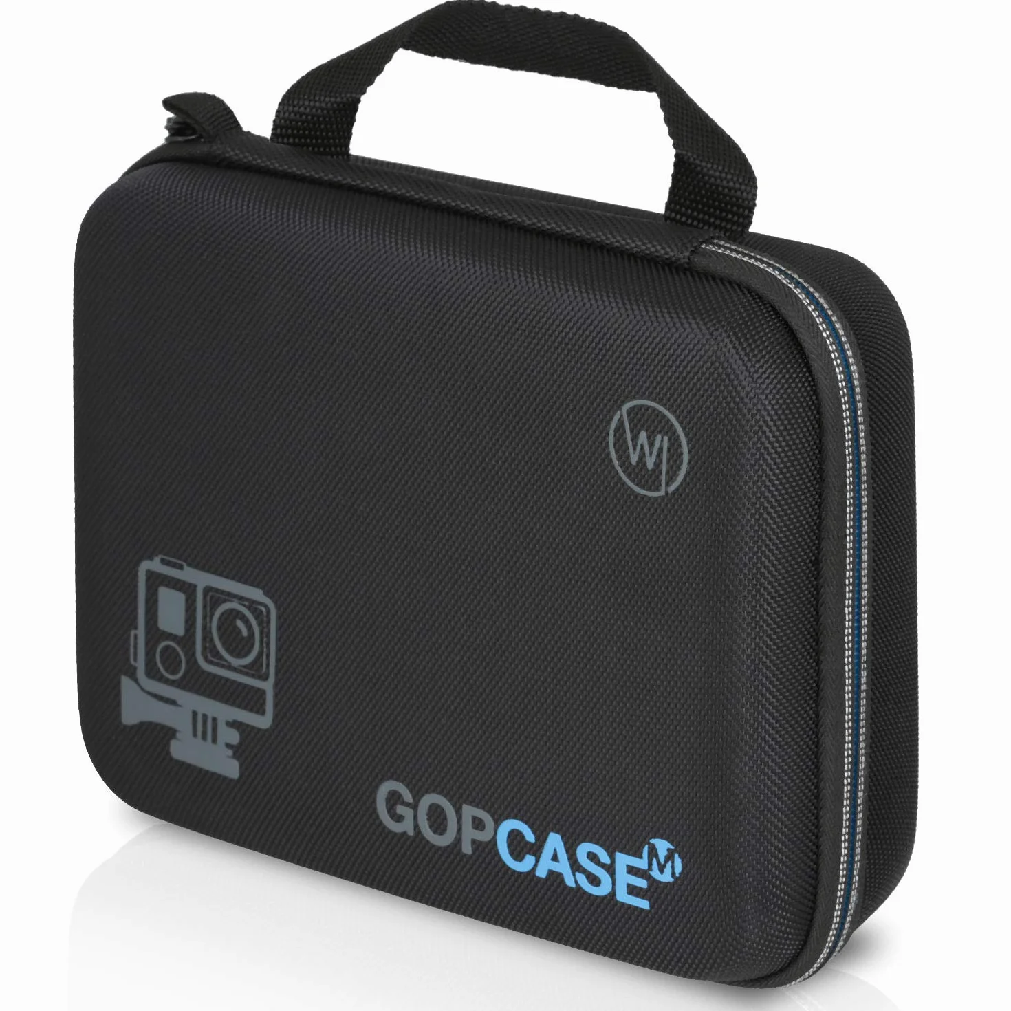Wicked Chili GOP Case -M- pokrowiec odporny na działanie wody, kompatybilny z GoPro Hero 13 Black, 12, 11, 10, 9, torba ochronna, torba do kamery sportowej SJCAM, Akaso, Surfola (odporna na uderzenia
