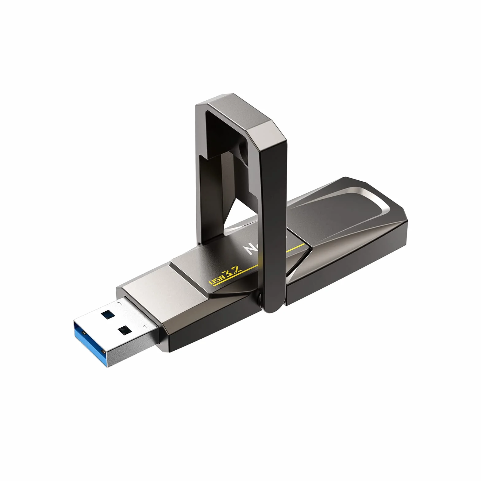 Netac US5 128 GB Solid USB State Drive Przenośny dysk SSD typu c i USB 3.2 Podwójny interfejs prędkości do 550 MB/s dla smartfonów i komputerów Notebook