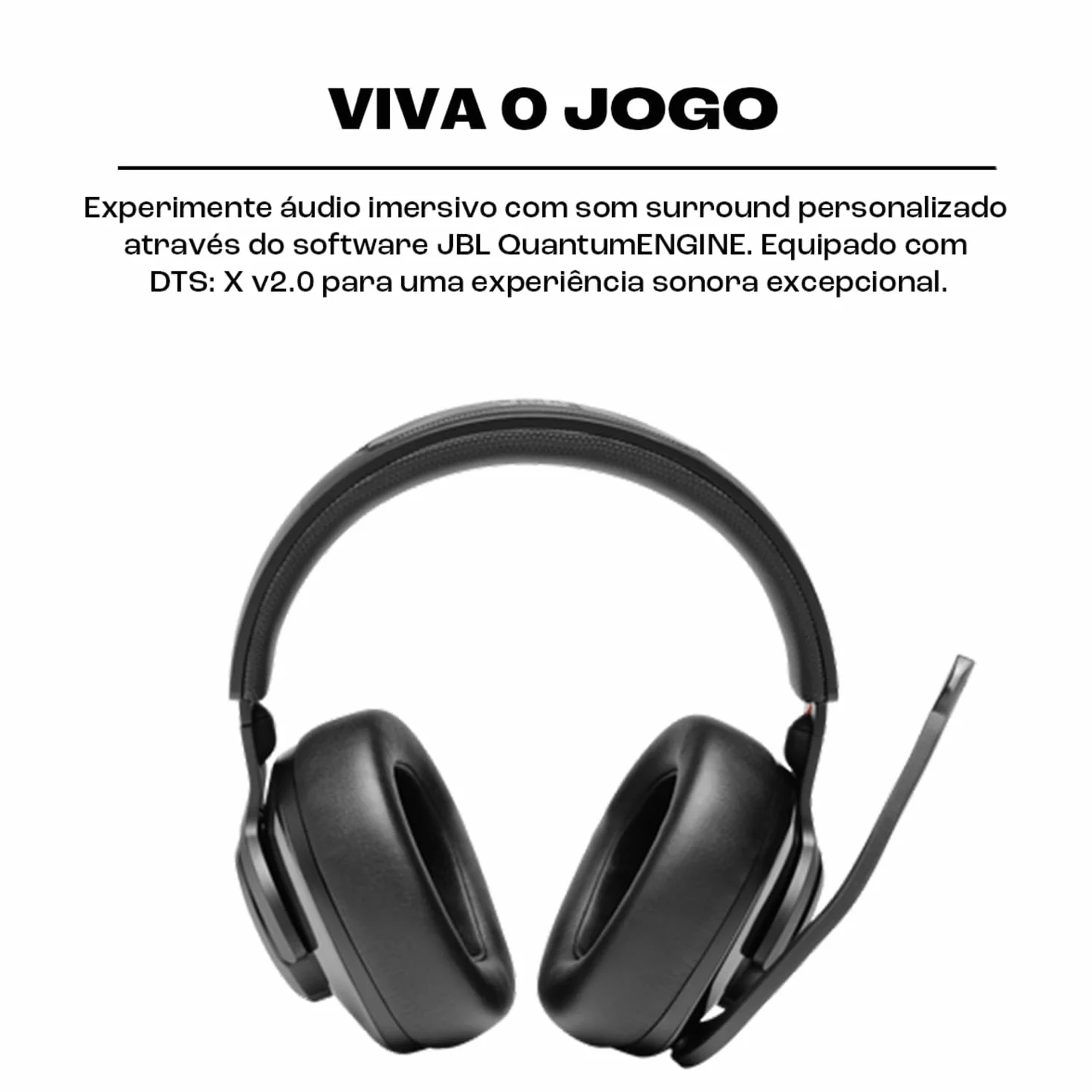 JBL QUANTUM400 Over-Ear Gaming Headset, słuchawki wokółuszne RGB, podświetlany, przewodowy zestaw słuchawkowy dla graczy, kompatybilny z PC, PS, Xbox, Nintendo, czarne