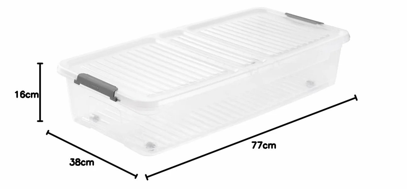 keeeper Pudełko Leo pod Łóżko, 33 L