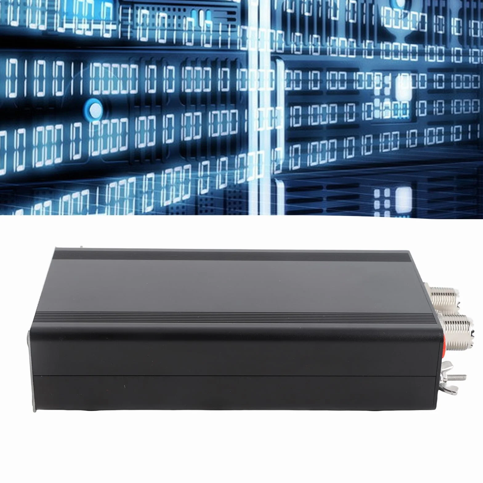 ATU-130 Tuner Antenowy 1.8-50MHz 200W Miniaturowy Krótkofalowy Automatyczny Tuner Antenowy 10-15 VDC Wyświetlacz OLED z Kablem USB