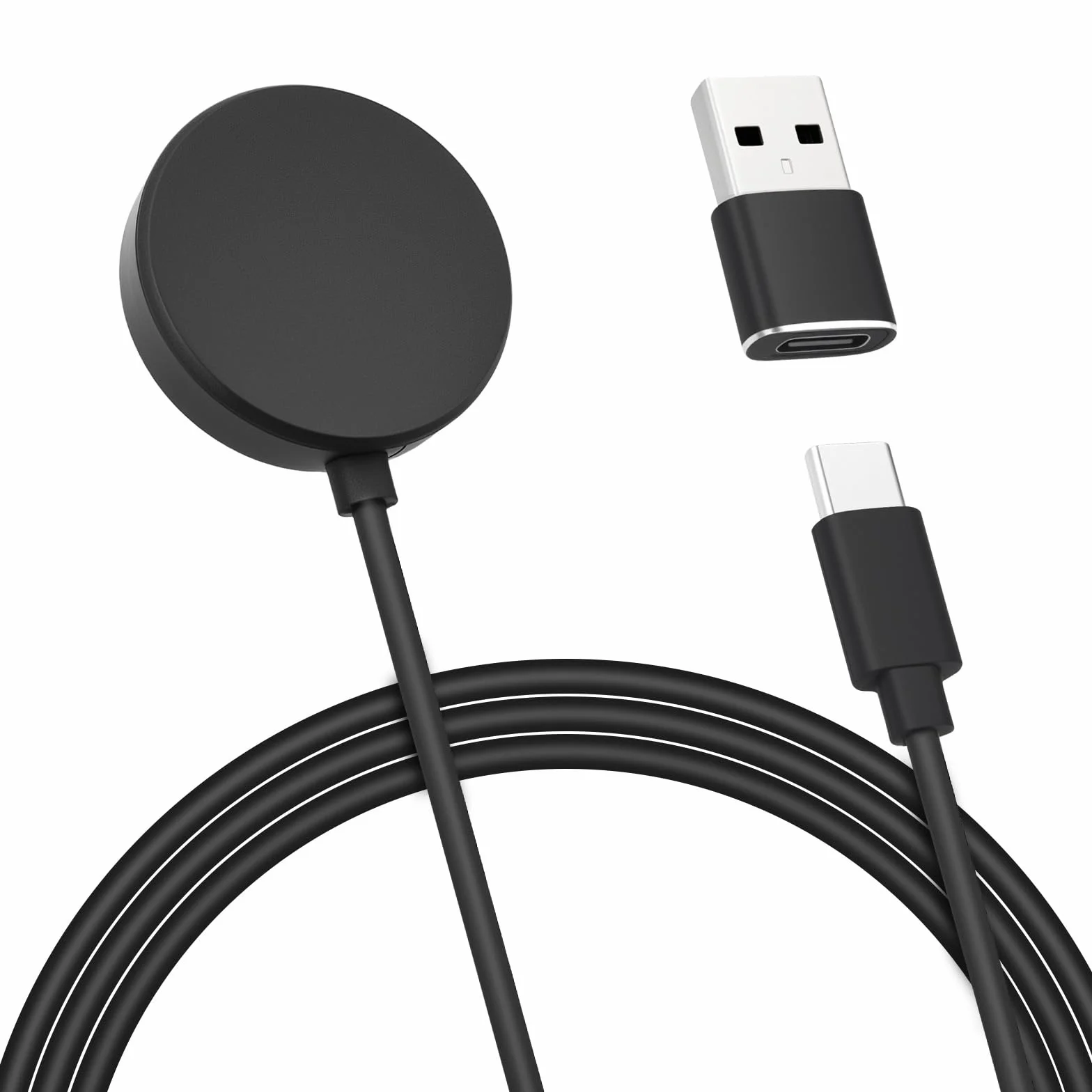 aceyoon Ładowarka USB C do Samsung Galaxy Watch 7 / Ultra/6/6 Classic, stacja ładująca do Samsung Watch 5/5 Pro / 4/4 Classic/ 3 / FE/Active 2/1, smartwatch ładowarka
