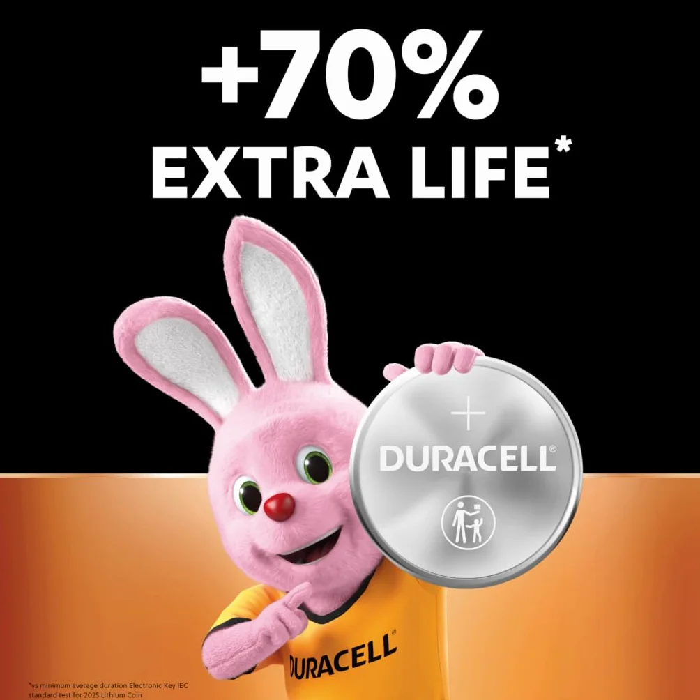 2X Duracell CR 2025 (1 Blister 2 Baterie) 2 baterie (CR 2025)