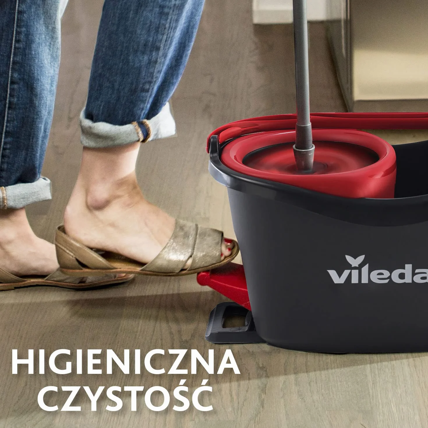 Vileda Wkład do mopa obrotowego Turbo Classic 100% mikrofibra