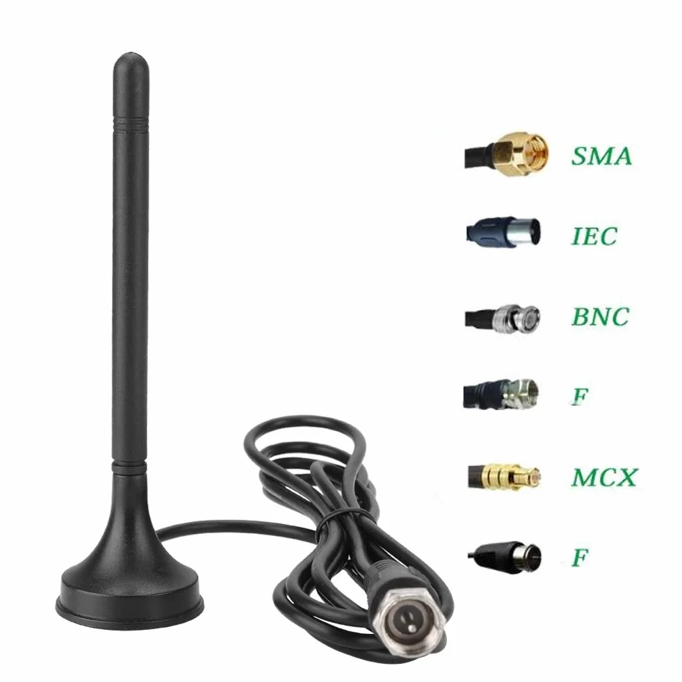 Antena telewizyjna, bezprzewodowa wewnętrzna/zewnętrzna cyfrowa antena HDTV 10db z przyssawką Antena telewizyjna UHF/VHF Freeview do telewizji -T/radia DAB.