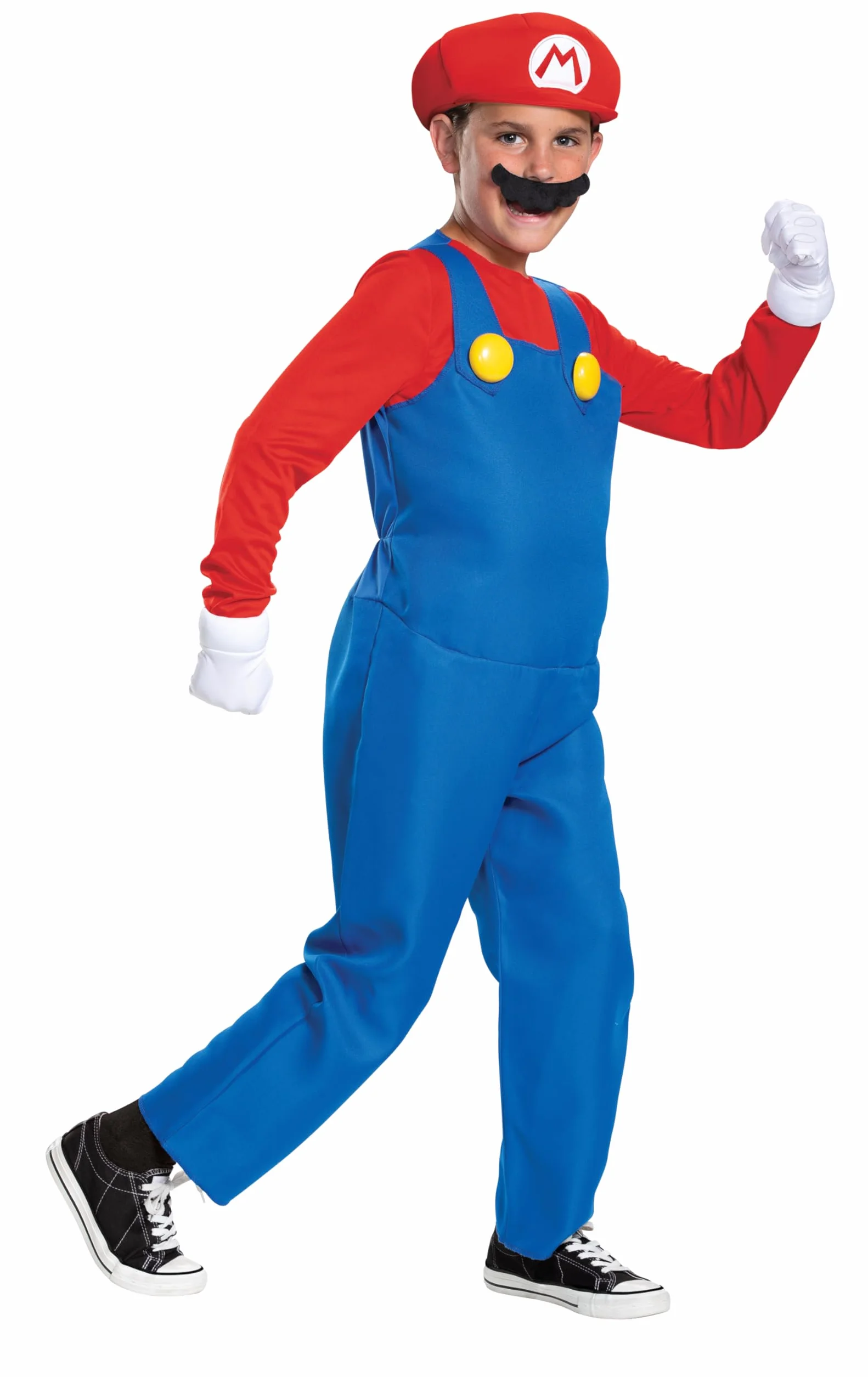 Disguise Kostium Uniseks - dzieci Deluxe Super Mario Costume Kids