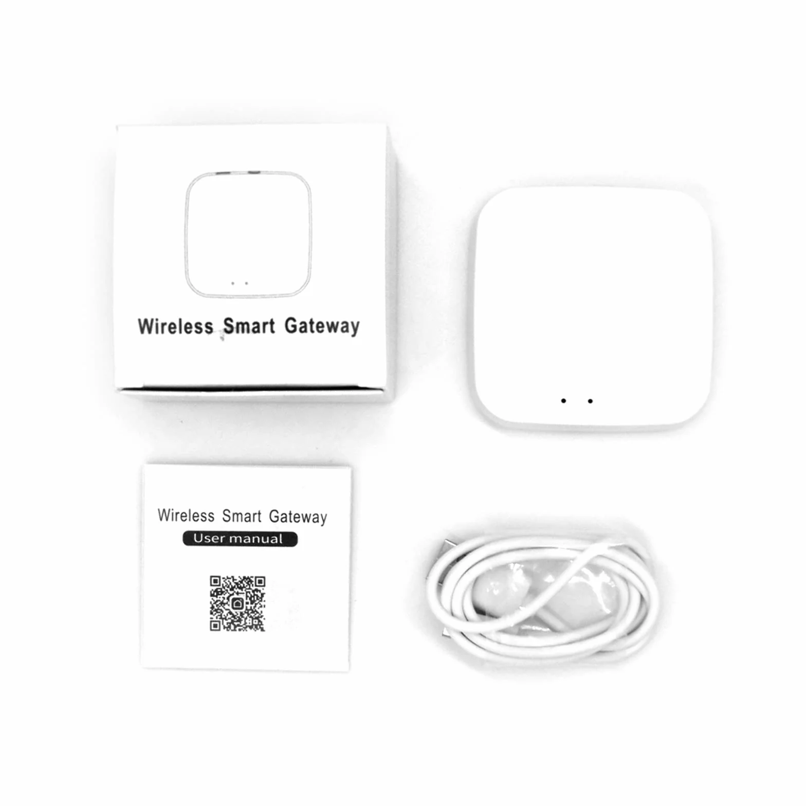 BSEED inteligentny Tuya ZigBee Gateway Hub kompatybilny ze wszystkimi produktami, współpracuje z aplikacją Tuya i Smart Life