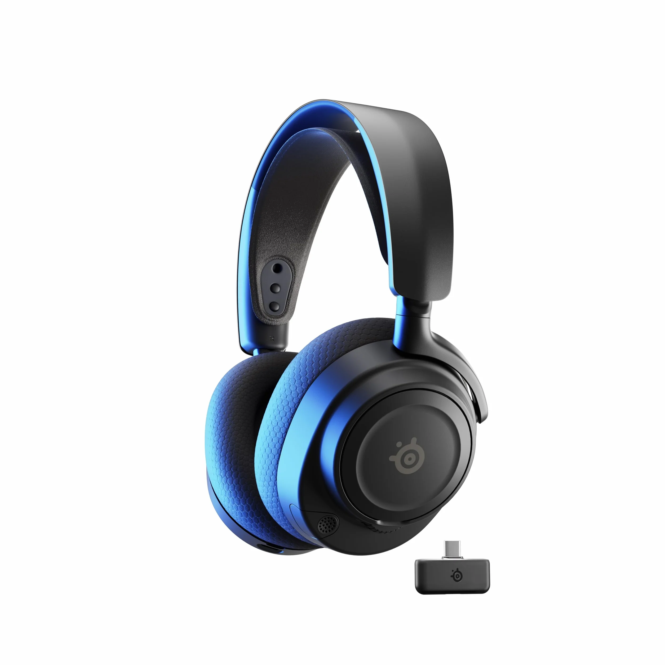 SteelSeries Arctis Nova 7P Wireless Gen 2 Gaming Headset 50H Battery Neodymium Drivers 2.4GHz/Bluetooth PS5 PC Switch Mobile