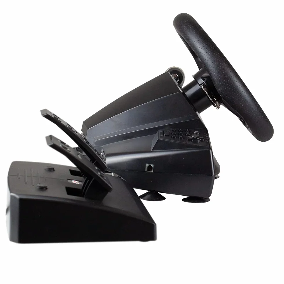 FRTEC - HURRICANE MK II Racing Wheel z pedałami i wbudowaną przekładnią sekwencyjną (kompatybilny z PlayStation 4, Playstation 3, Switch i PC)