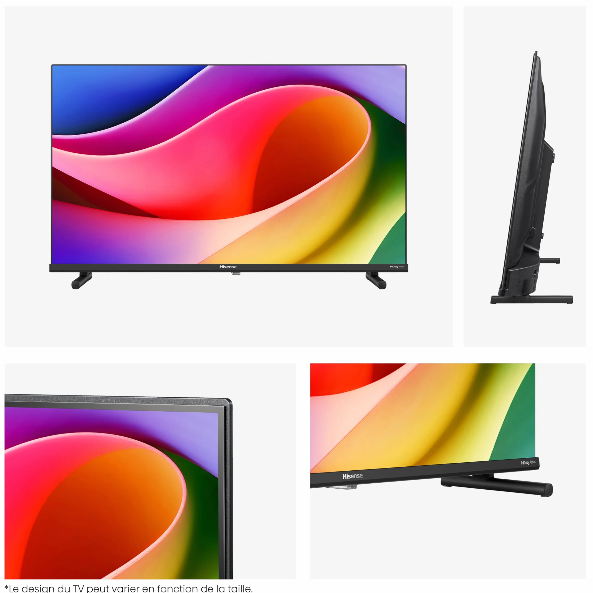 Hisense 32A5Q Smart TV QLED 32" (80 cm) Full HD | Dolby Atmos | VIDAA U9 | Tryb gry | bez krawędzi