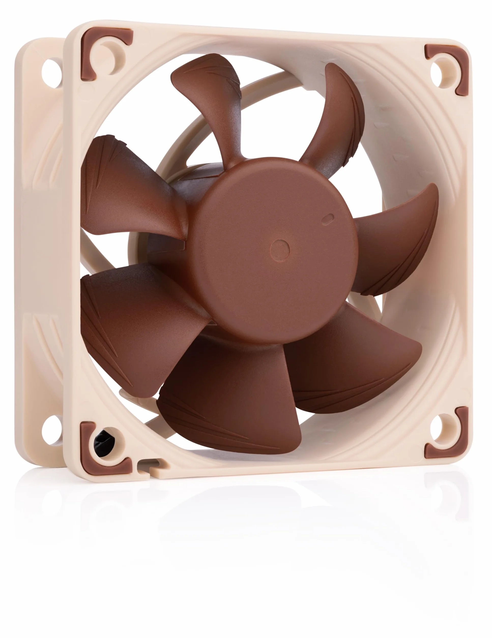 Noctua NF-A6x25 PWM, Cichy, 4-Pinowy Wentylator Klasy Premium (60 mm, Brązowy)