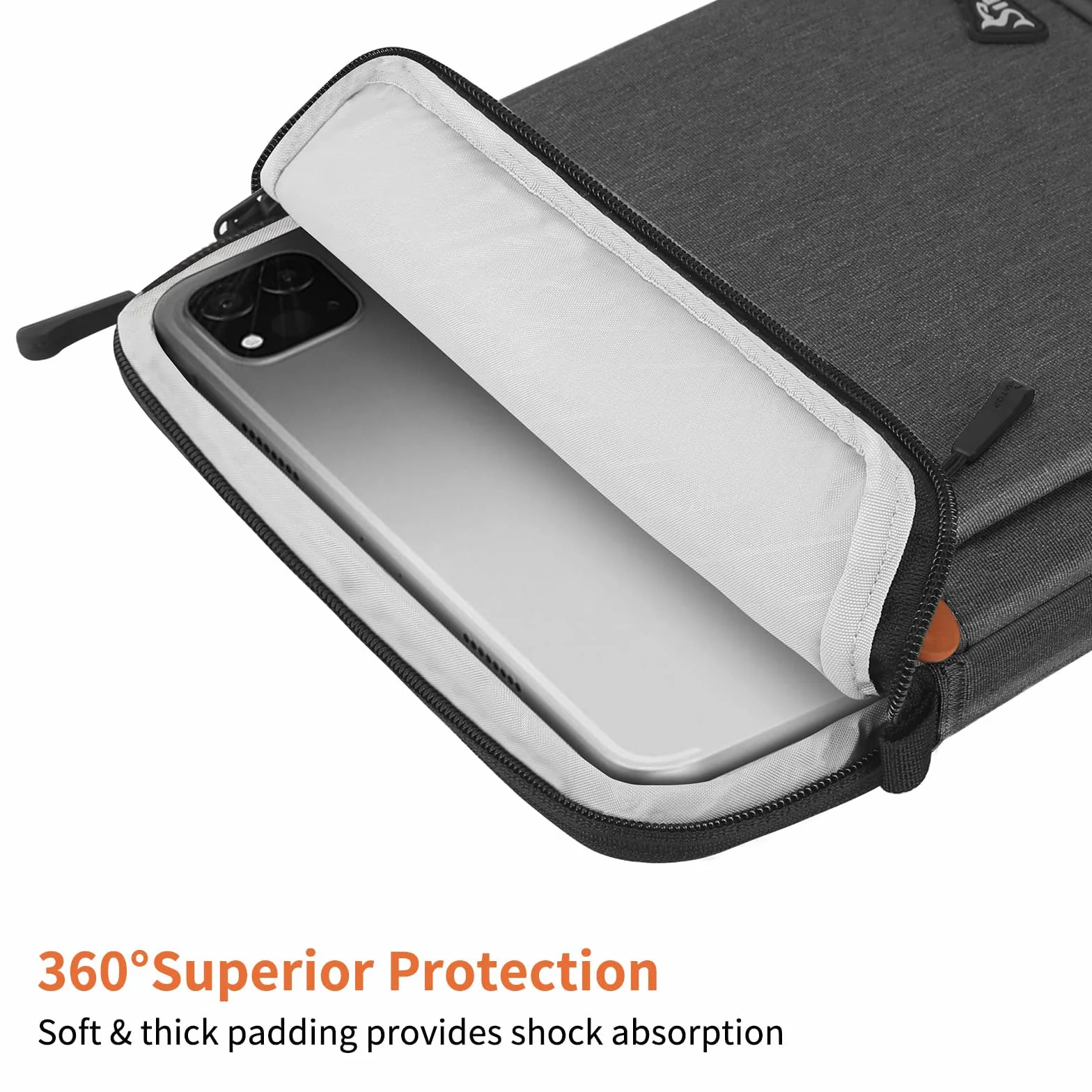 SIMTOP Torba na tablet, iPad Air 2022, etui na iPada z paskiem na ramię, na iPad, teczka, wodoodporne torby Microsoft Surface Go dla mężczyzn