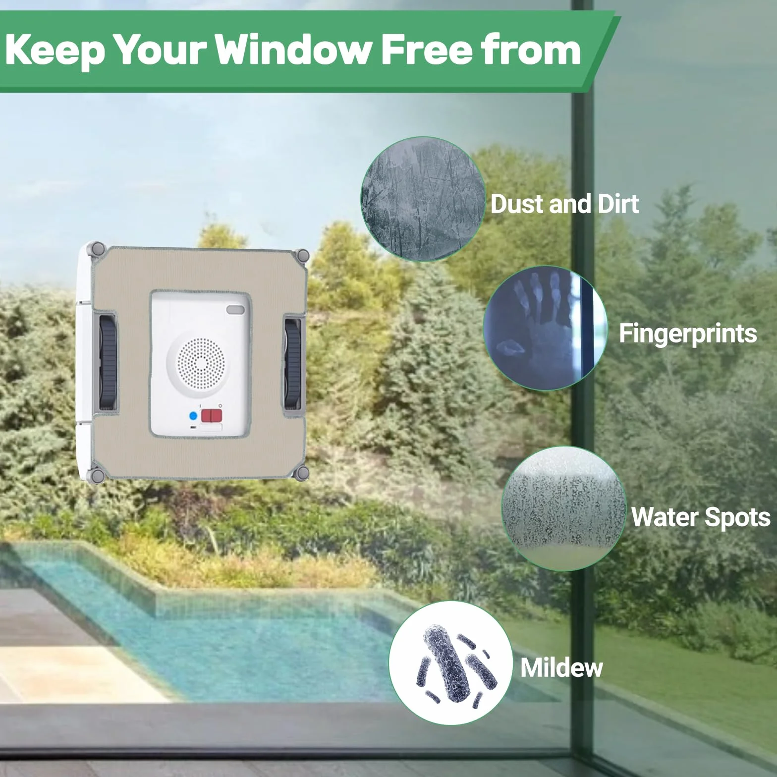 Ecovacs W1 W1 Pro W2 Pro zamienne ściereczki mikrofibrowe patyczki czyszczące