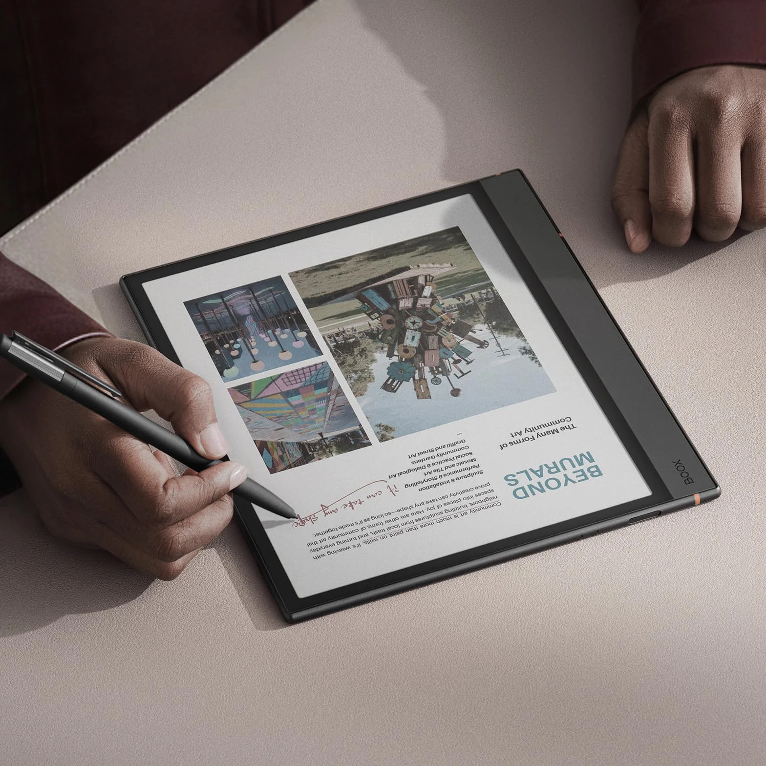 BOOX Note Air5 C 10,3 cala Czytnik e-Papierów 64 GB Android 15 Kolor E-Ink Tablety