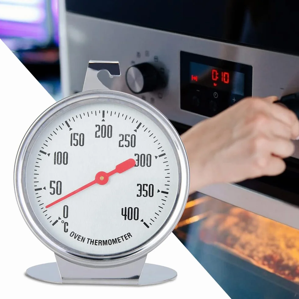 Termometr do Piekarnika 2.8" z Wieszakiem, Wskaźnik Temperatury Kuchenny