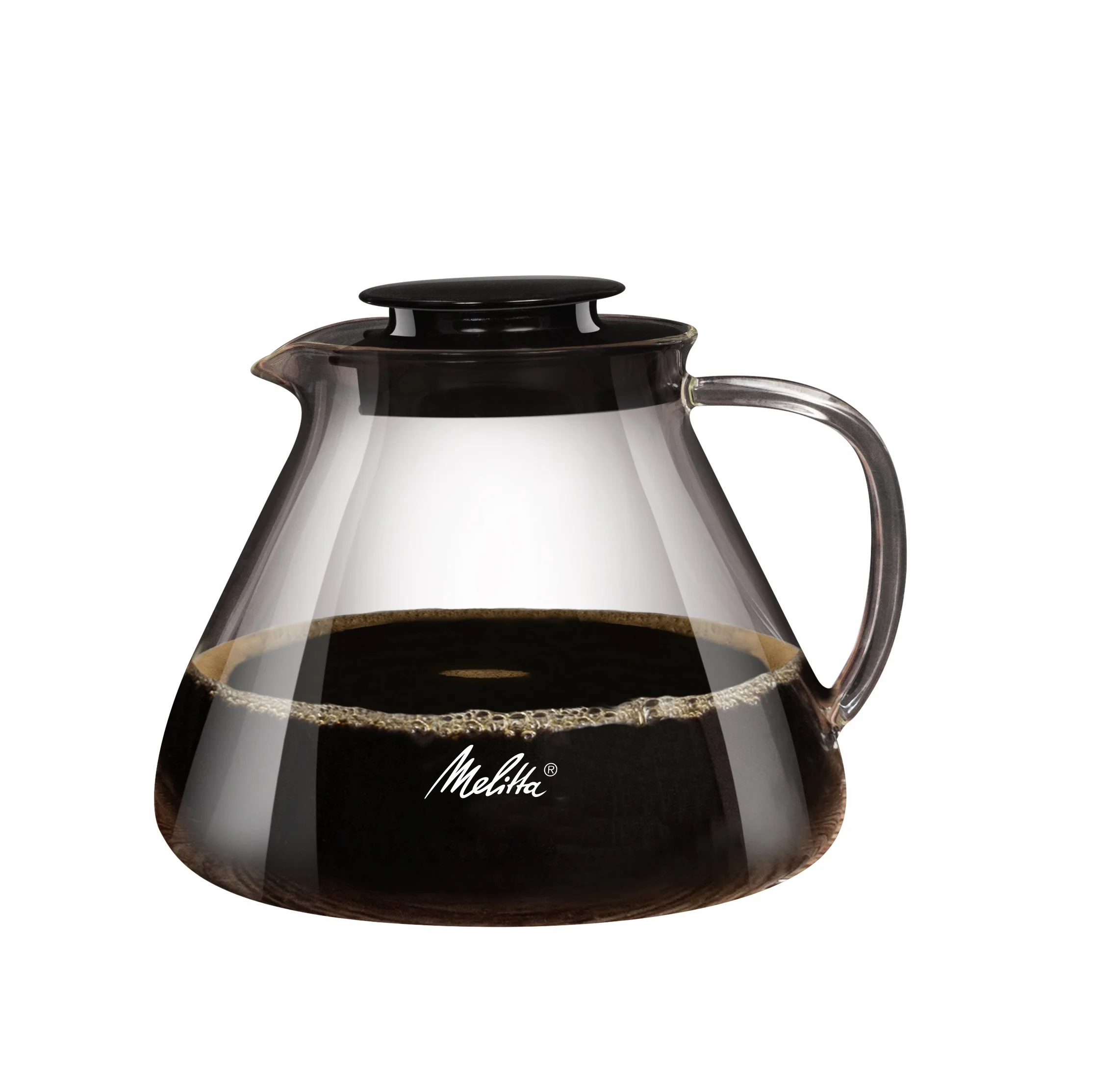Melitta 217625 Dzbanek ze szkła borokrzemowego, wytrzymały i odporny na wysokie temperatury, 0,7 l