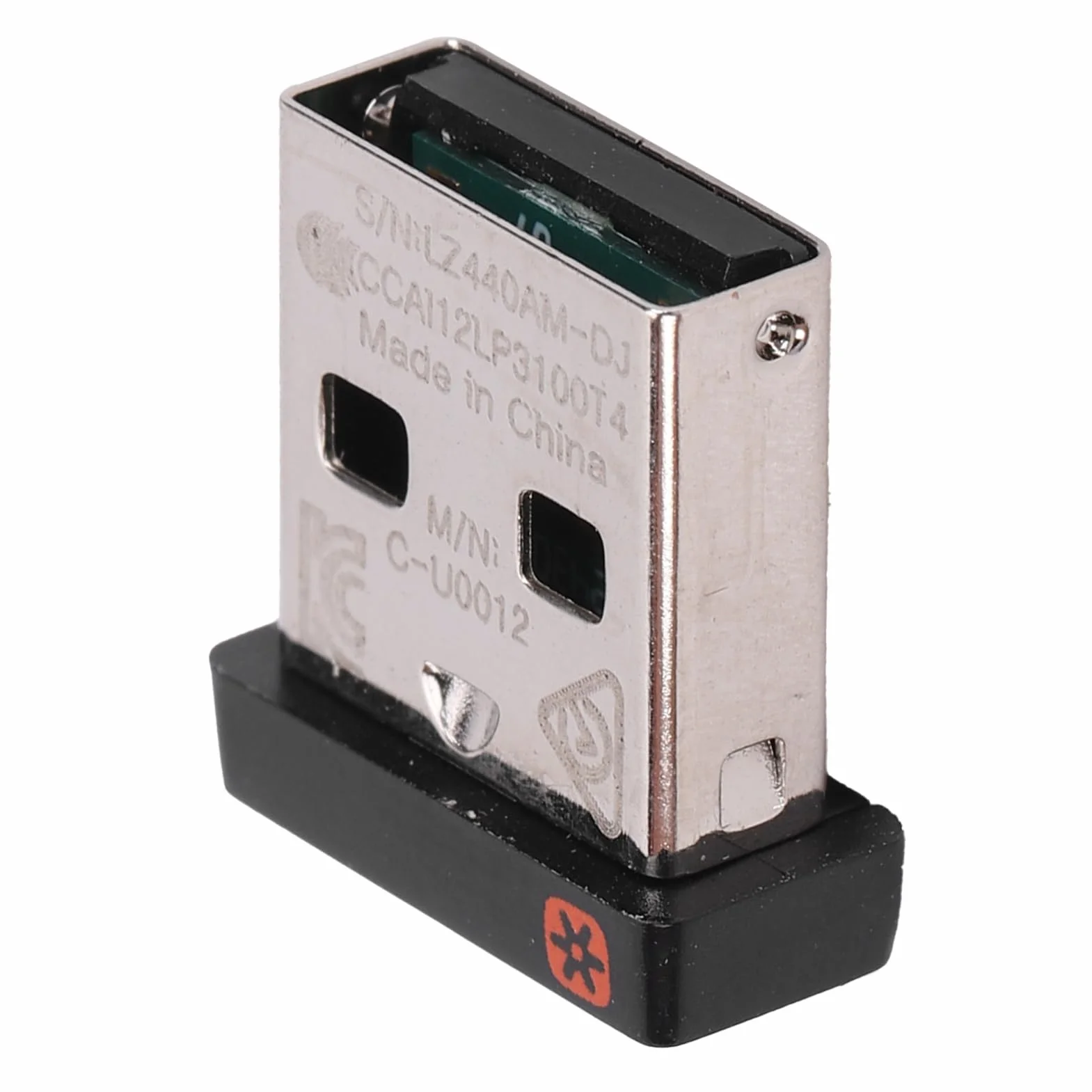Bewinner Odbiornik USB |Łączność z Wieloma Urządzeniami dla 6 Klawiatur i Myszy, Zasięg Bezprzewodowy 33 Stóp Dzięki Technologii Unifying