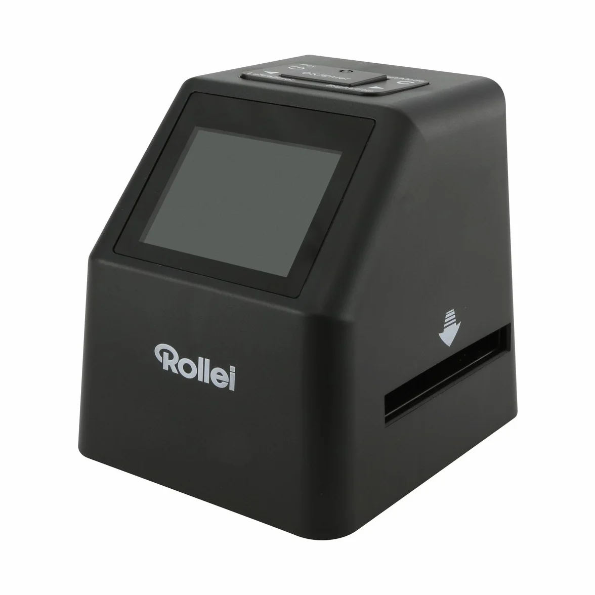 Rollei DF-S 310 SE Dia skaner filmów (edycja specjalna z dodatkowymi akcesoriami, gniazdo kart SD/SDHC i interfejs USB 2.0), czarny