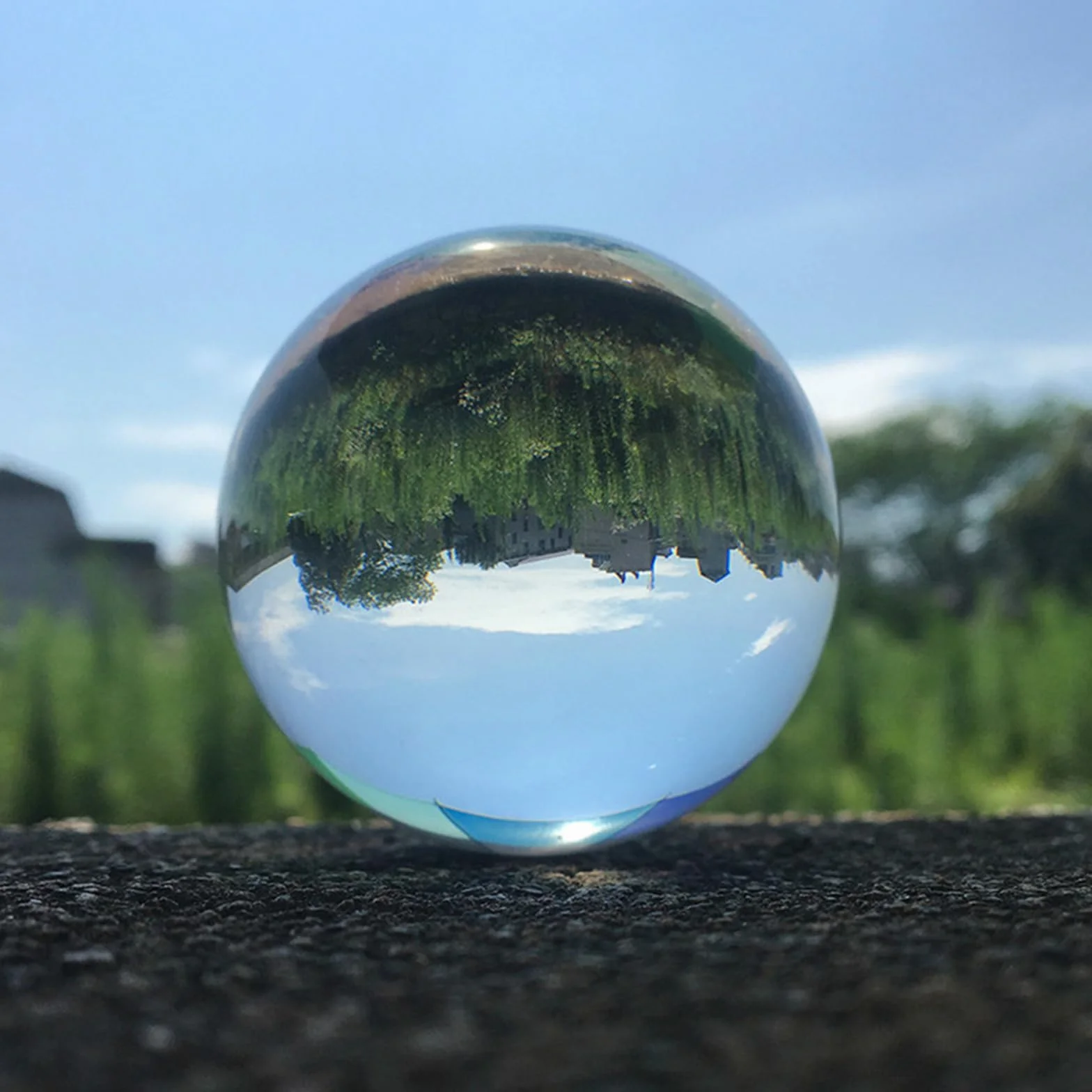 K9 szklana kula dekoracyjna 50 mm dekoracja stołu rekwizyt fotograficzny
