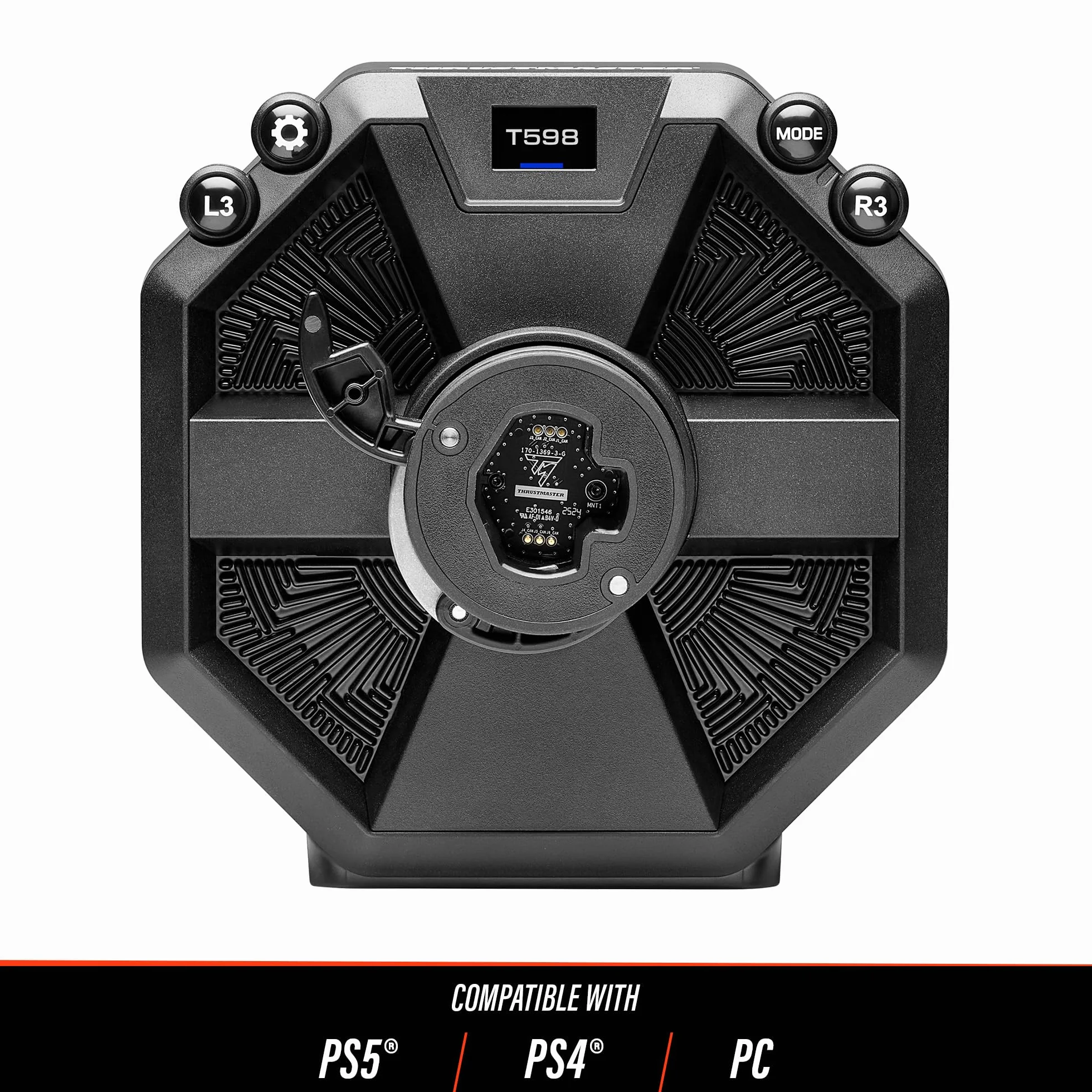 Thrustmaster T598 Servo Base, Podstawa Kierownicy Wyścigowej z Siłowym Sprzężeniem Zwrotnym Direct Axial Drive dla PS5, PS4 i PC