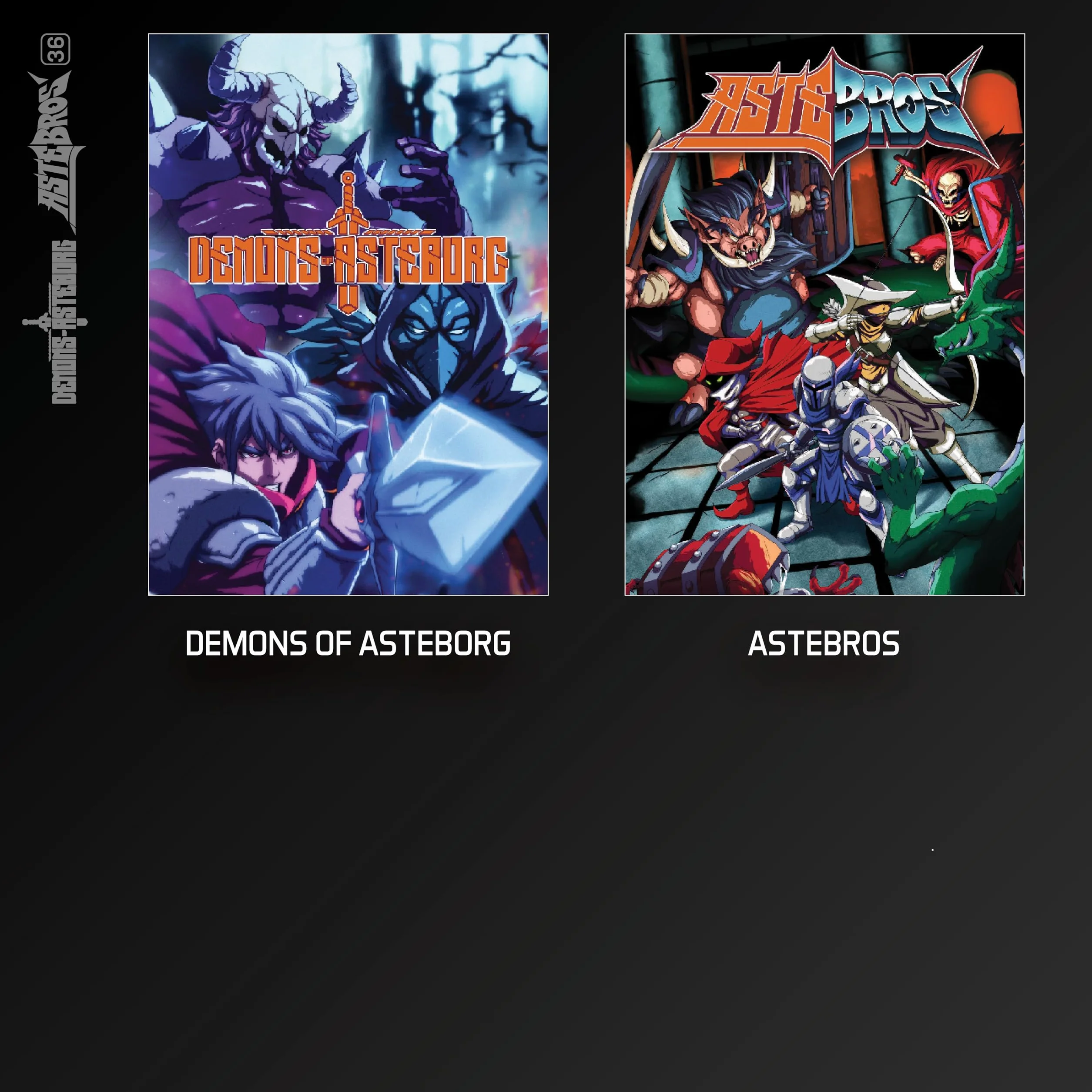 Evercade Demons of Asteborg / Astebros
