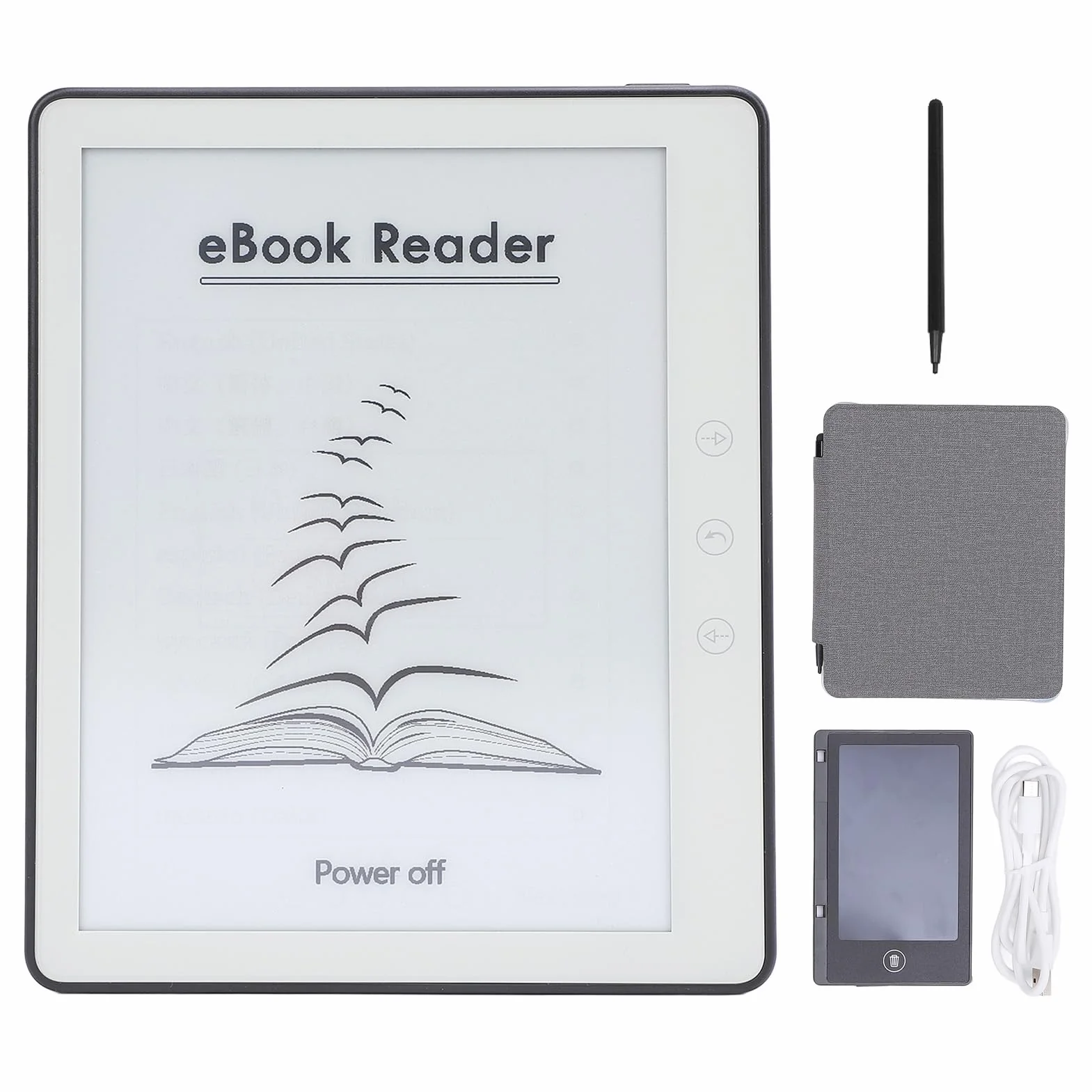 Czytnik E-booków z Ekranem EInk 5,76, Czytniki E-booków dla Nastolatków, Dorosłych i Seniorów, 64 GB z możliwością Rozszerzenia, dla Androida 8.1, 1500 MAh