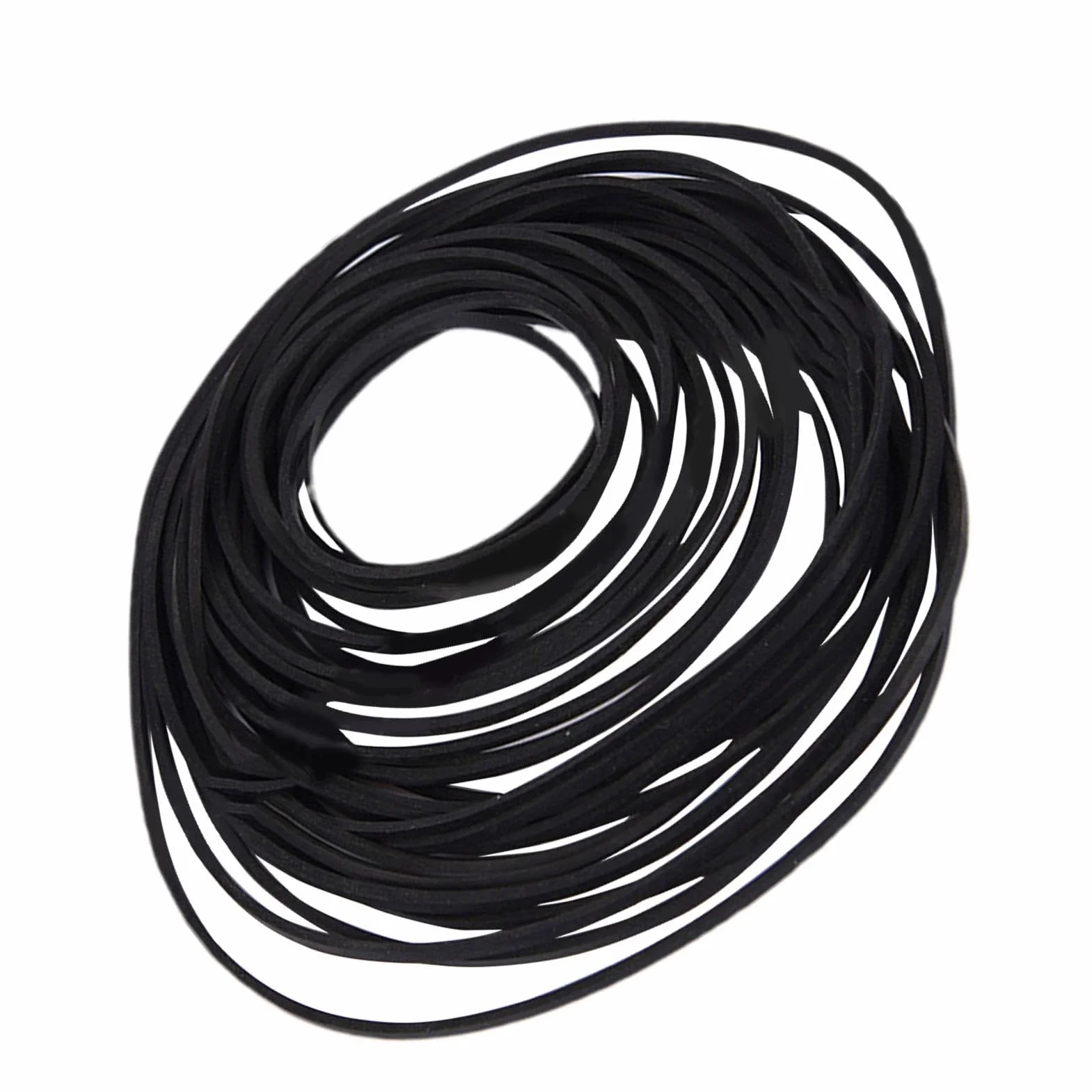 Cassette Tape Player Belts, 30X Hybrid Cassette Player Belts, Rubber Treadle Sewing Machine Belt, Hybrid Cassette Belt, Mixed Square Cassette Tape Belt, Easy To Use, Portable for Recorders