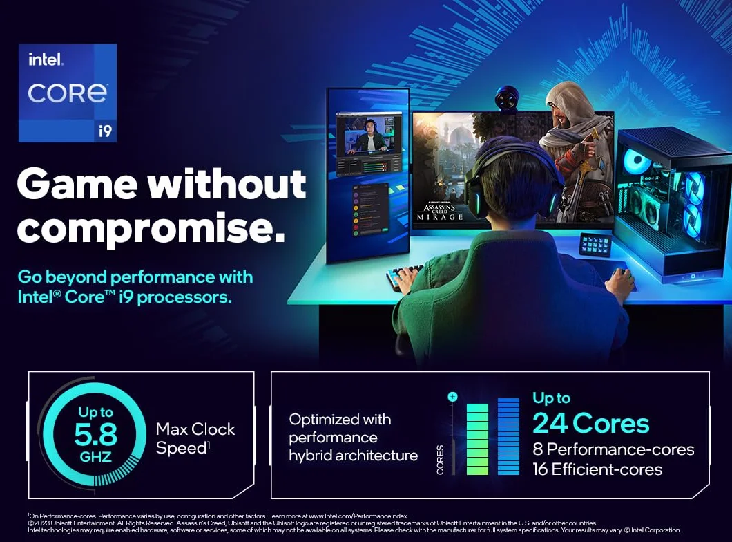 Intel Cpu Core i9-14900F, box