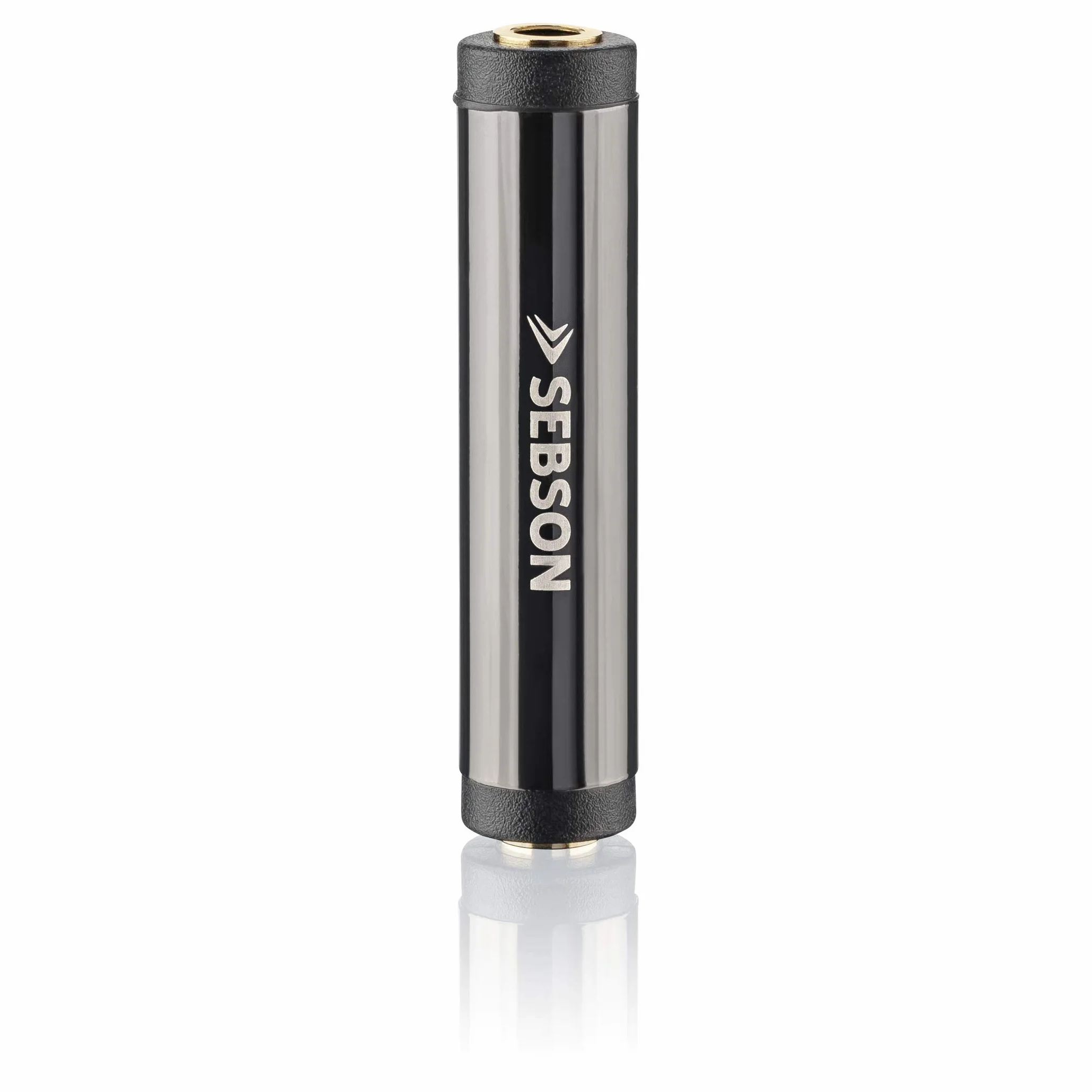 SEBSON Adapter jack stereo 3,5 mm, żeński/żeński, gniazdo wtykowe, złącze/adapter AUX do kabla audio